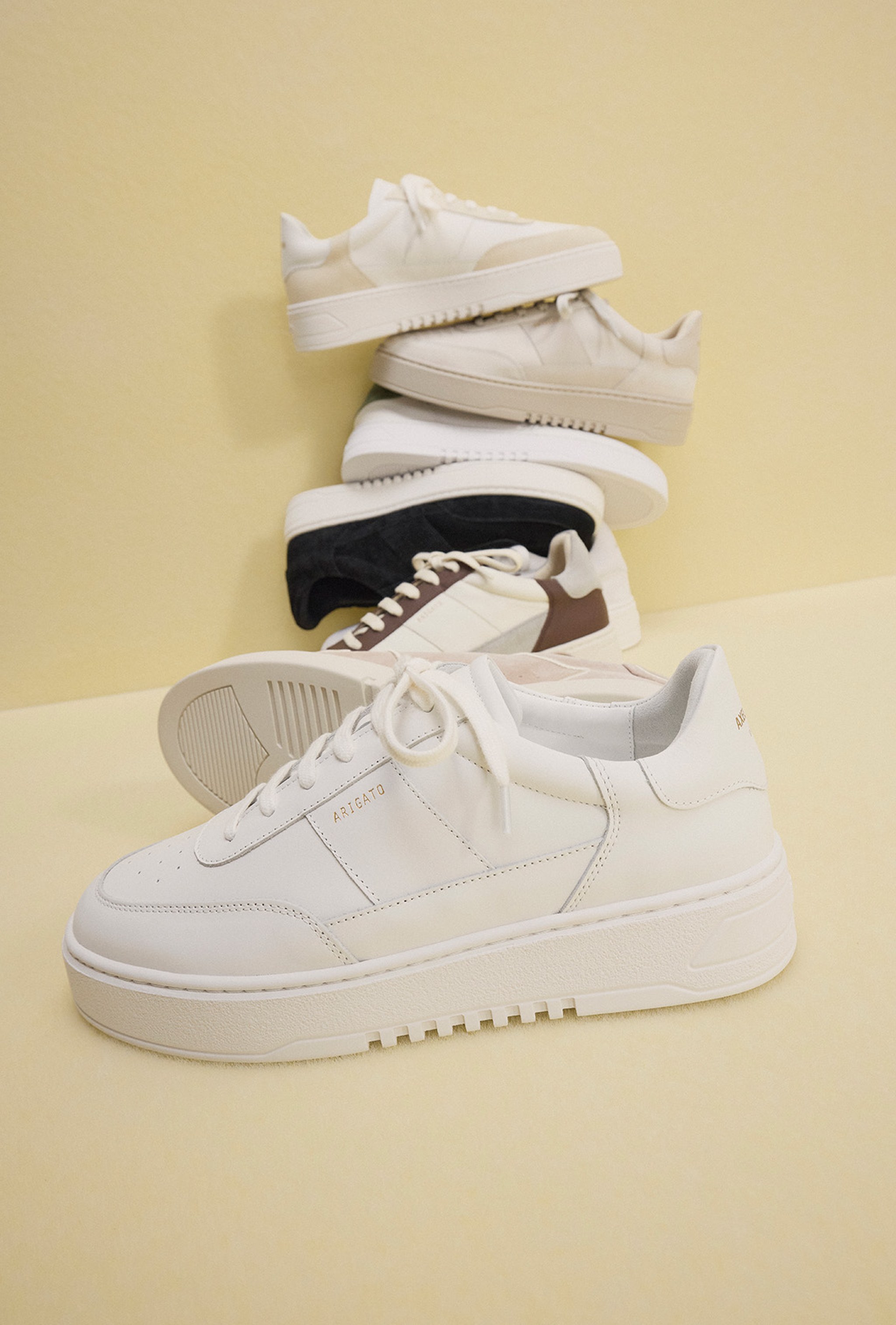 スニーカー AXEL ARIGATO Women Sneakers 98730 WHITE GOLD white AXEL ARIGATO: Sneakers woman - White | Axel Arigato sneakers