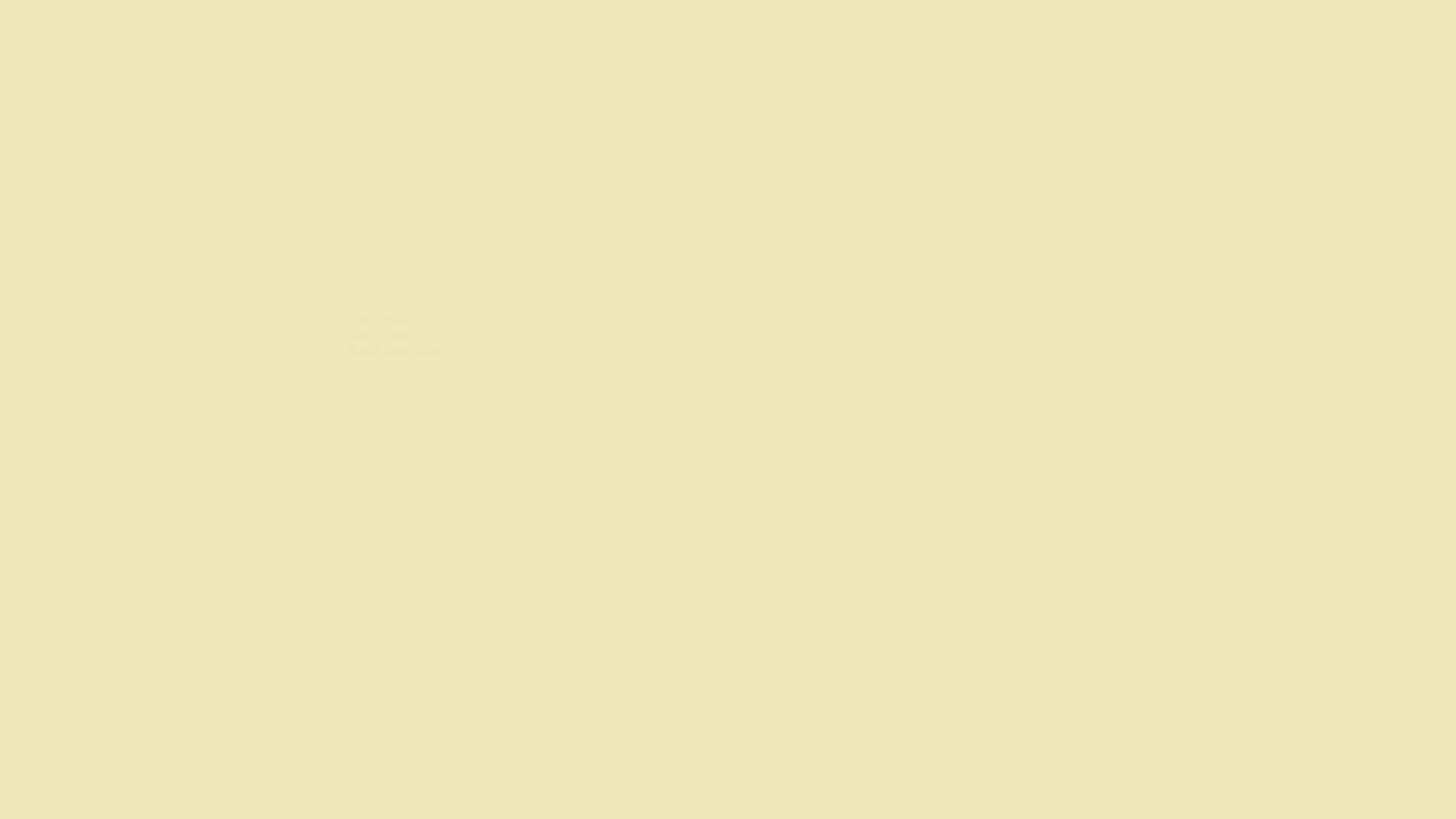 A plain light beige background with no distinguishable features.