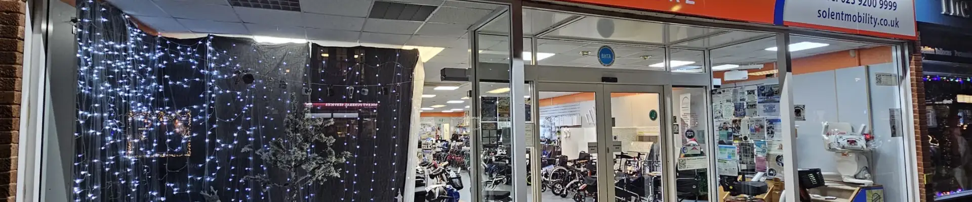 Solent Mobility Centre, Lee-on-Solent, Hampshire. Christmas Hours 2024