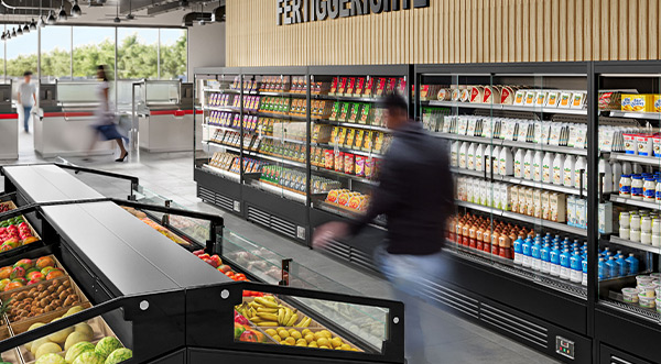 Supermarkt Kühlung