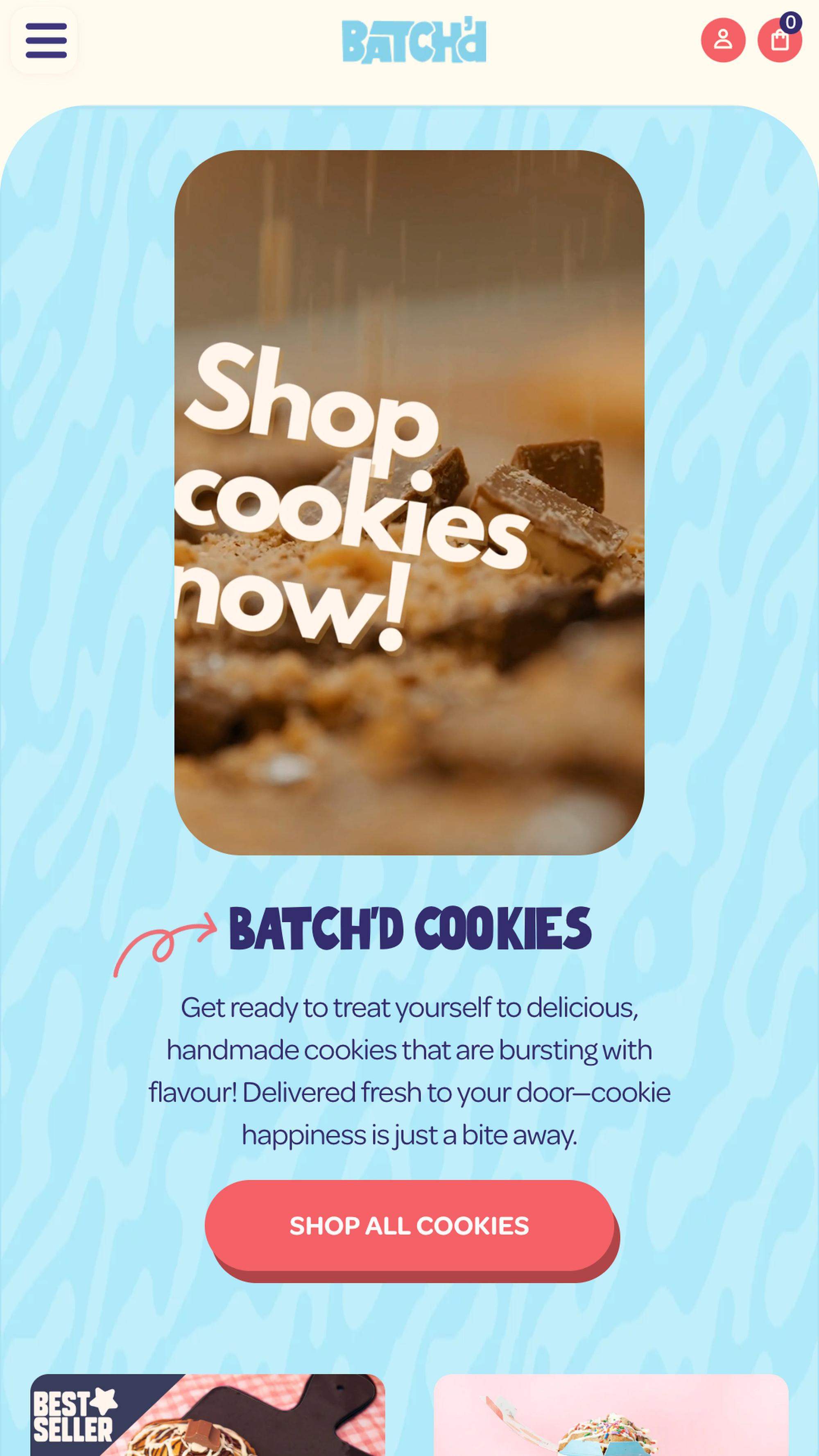 food shopify store example