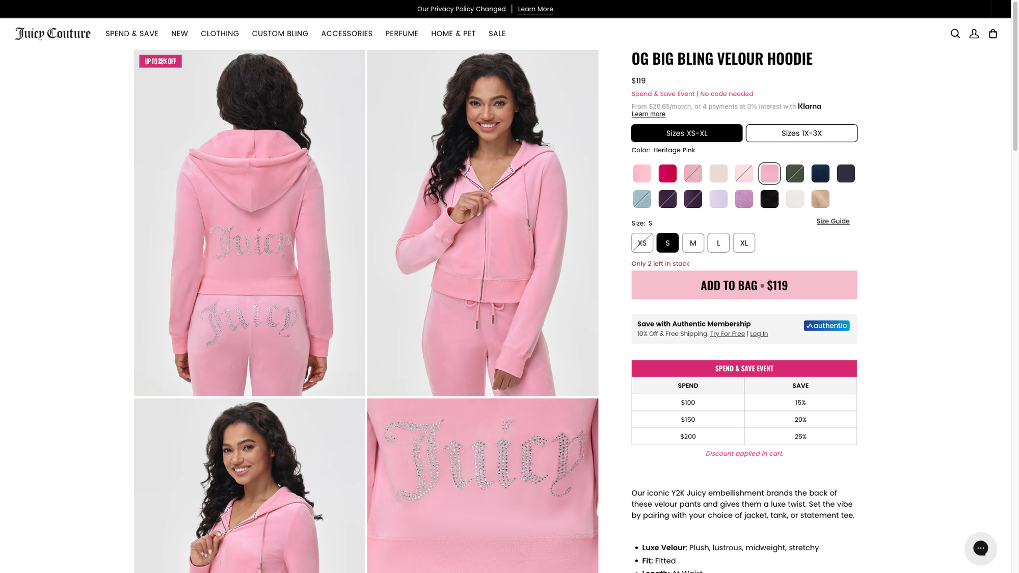 shopify store - apparel