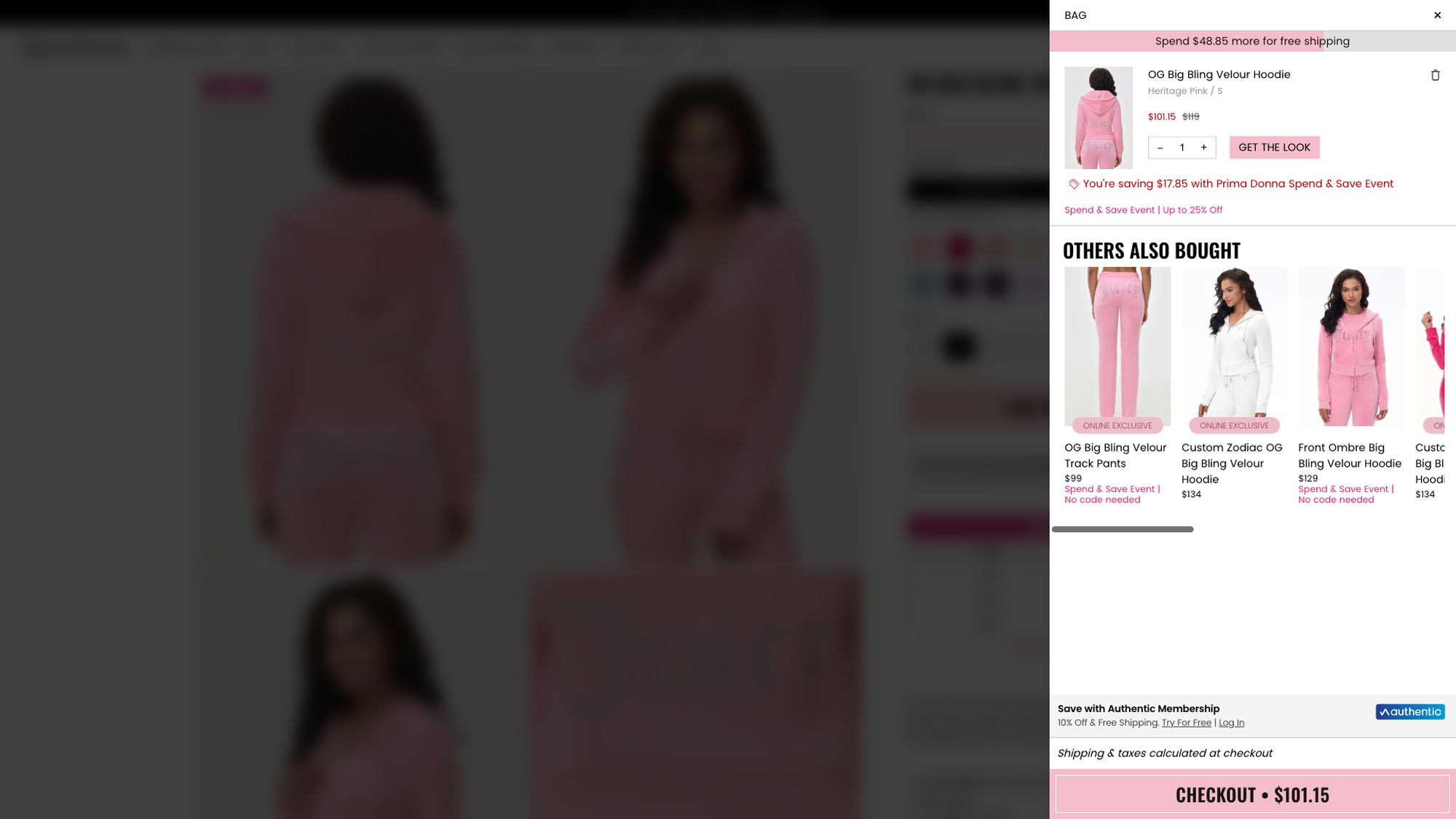 shopify store - apparel