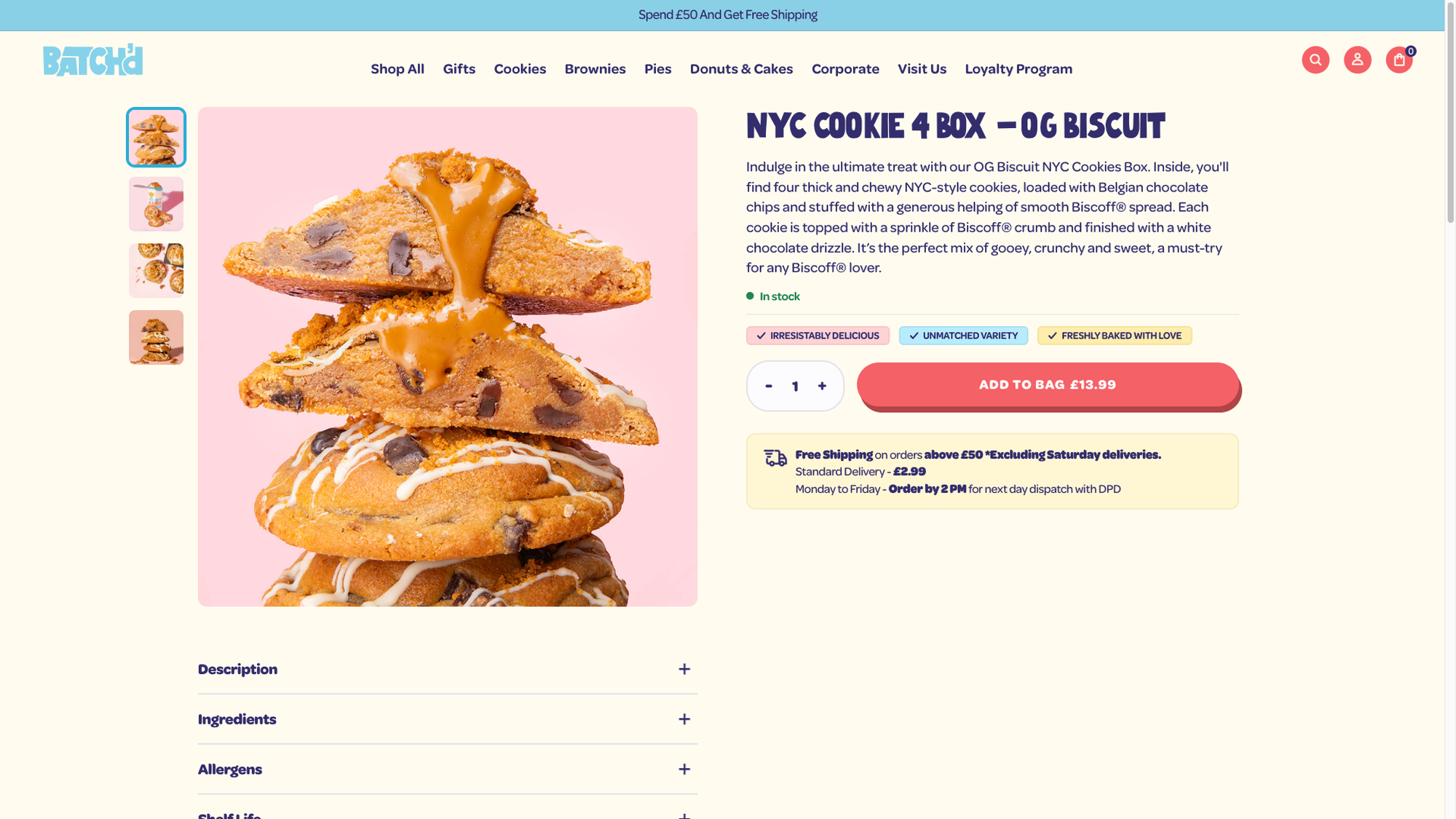 Batch'd Shopify Store