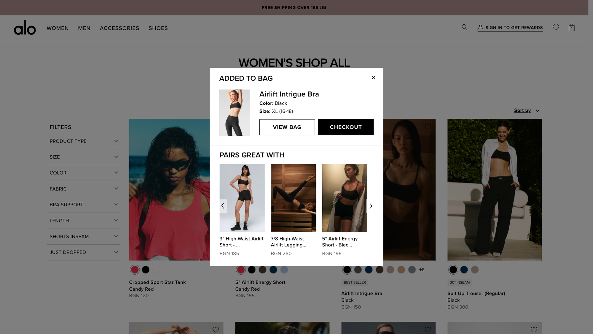shopify clothing stores - landing pages