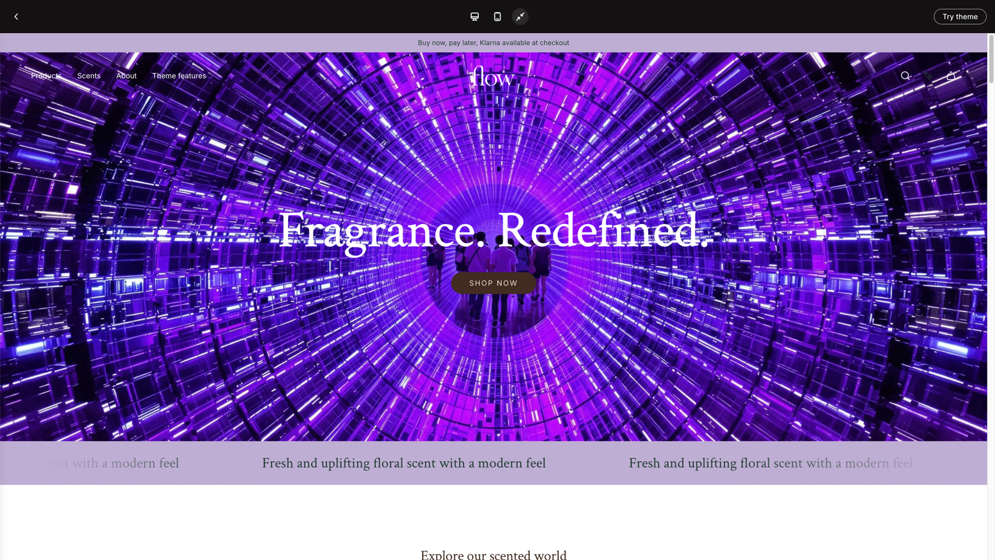 eight themes - flow shopify theme