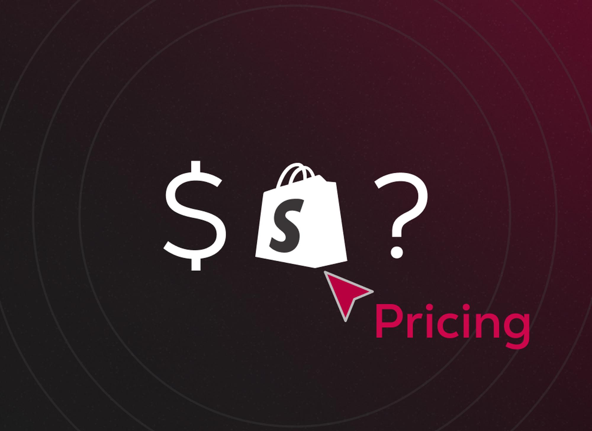 shopify pricing