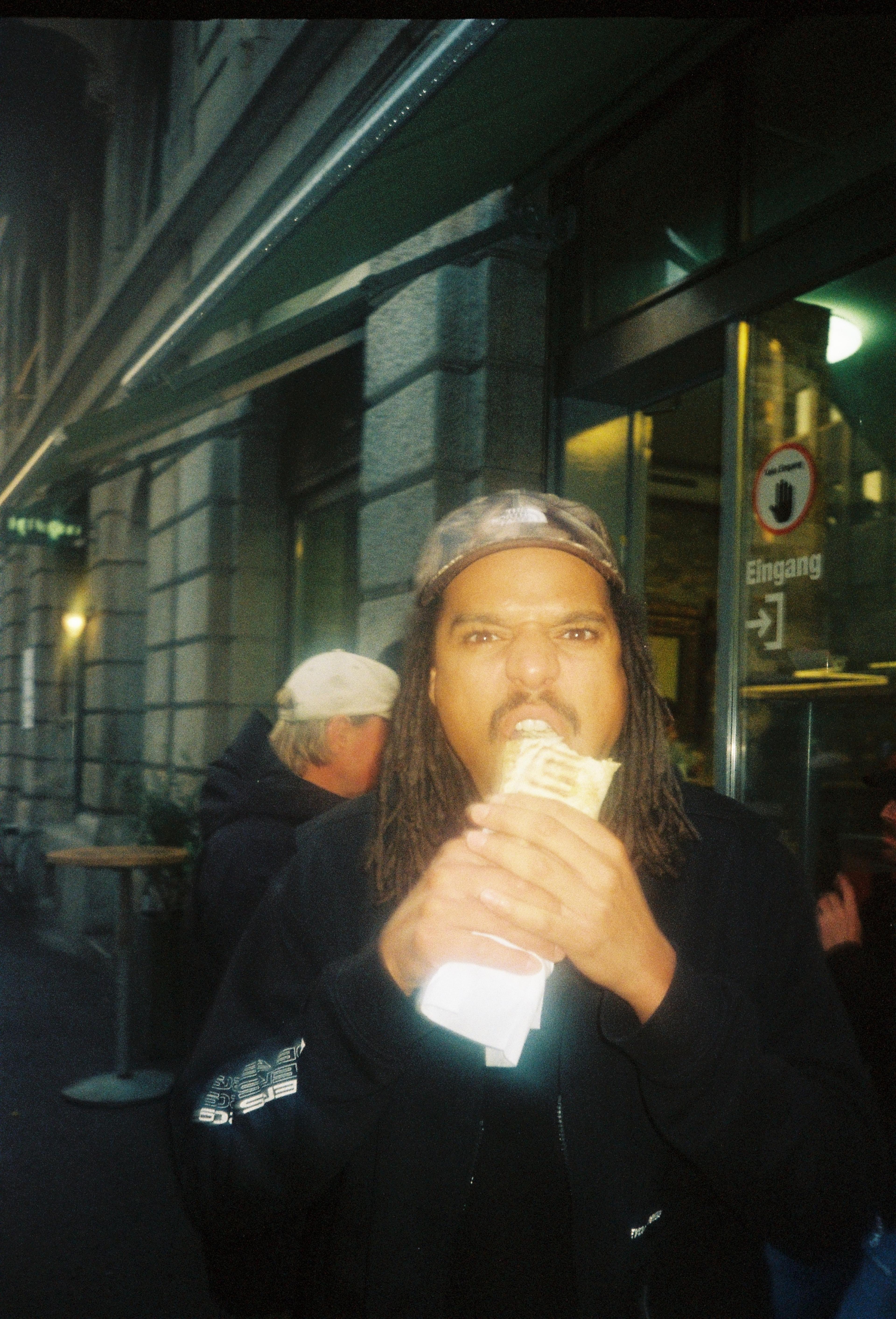 Dave Djite at Beyond Medals premier in Zürich