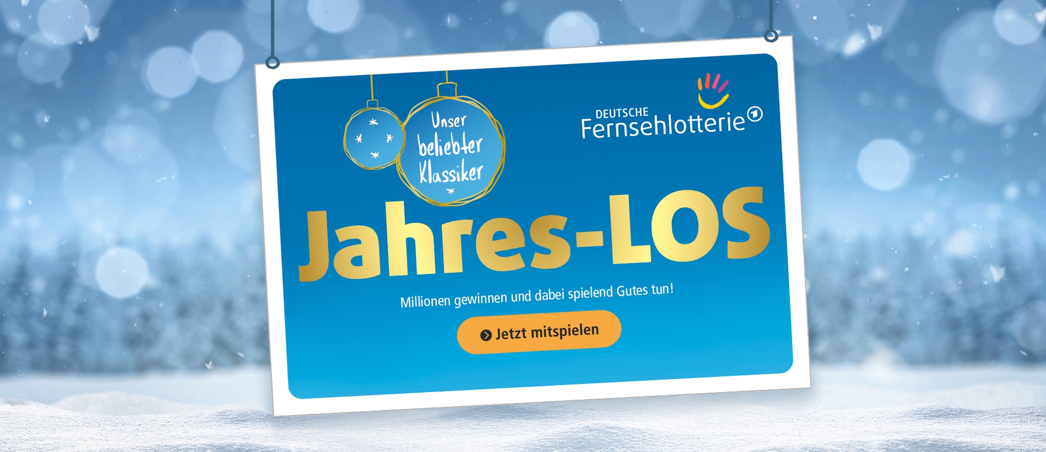Sonderverlosung - Deutsche Fernsehlotterie
