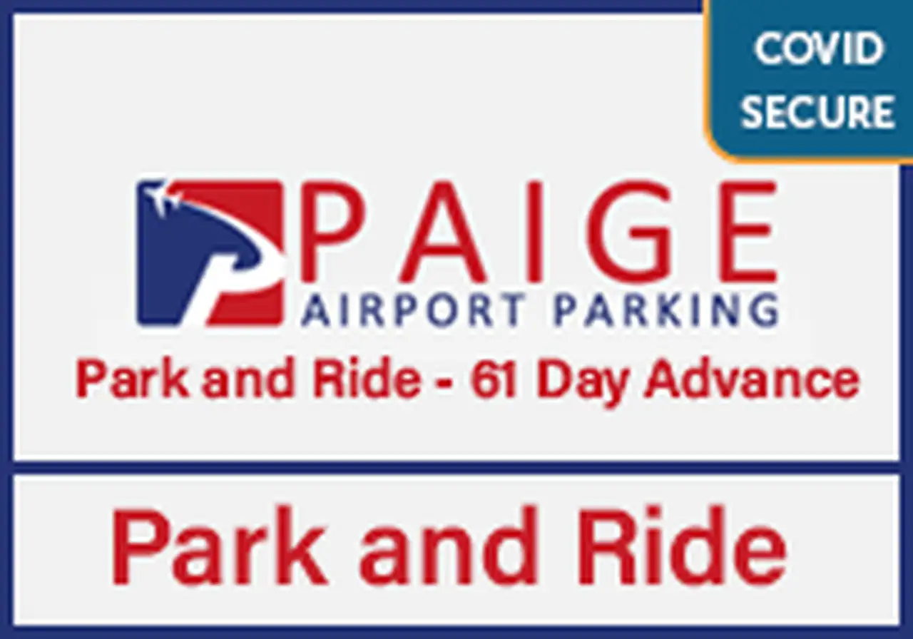 Paige Airport Parking Park and Ride 61 Day Advance logo at Luton Airport