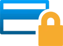 credit card locked icon