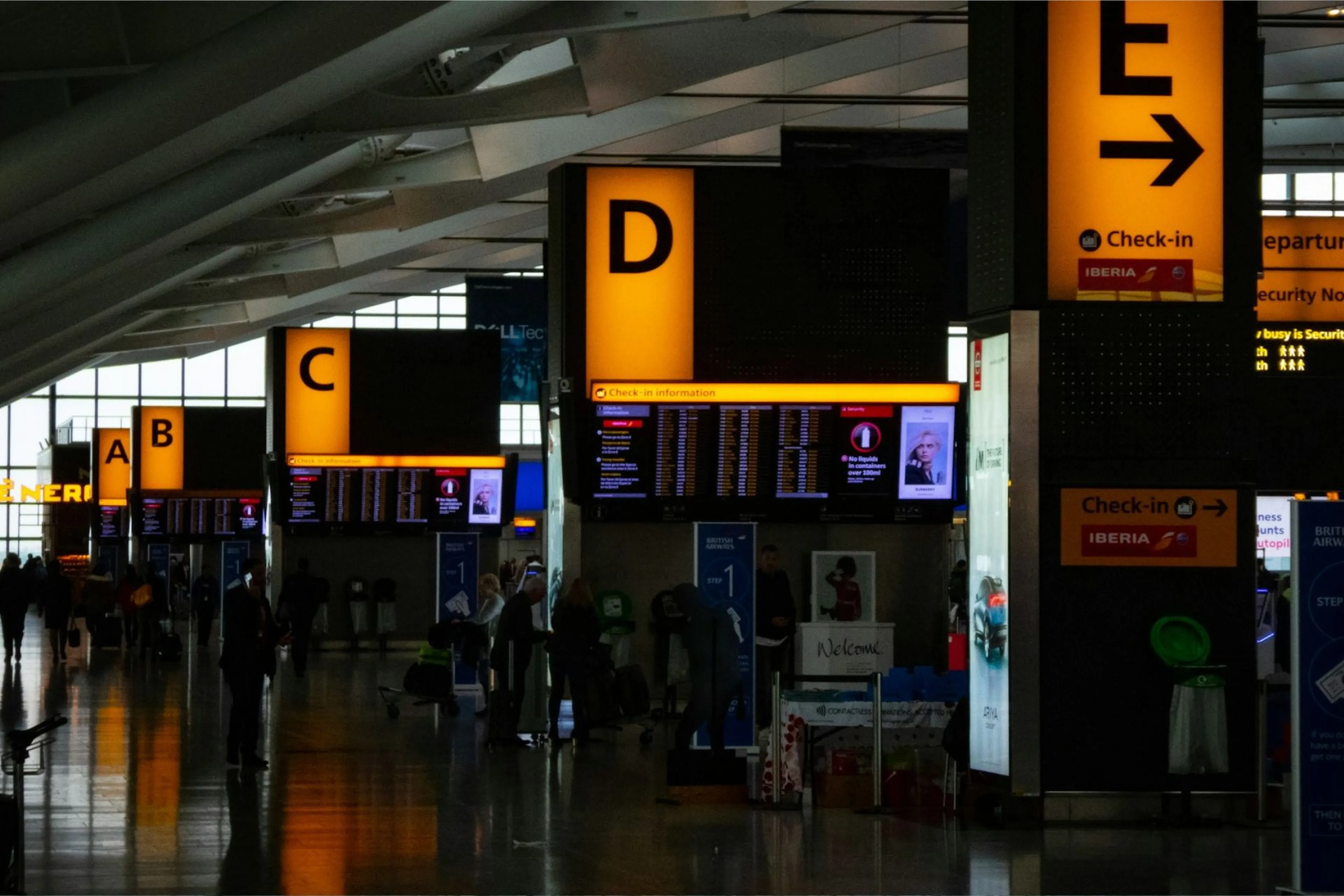 Gates at London Heathrow