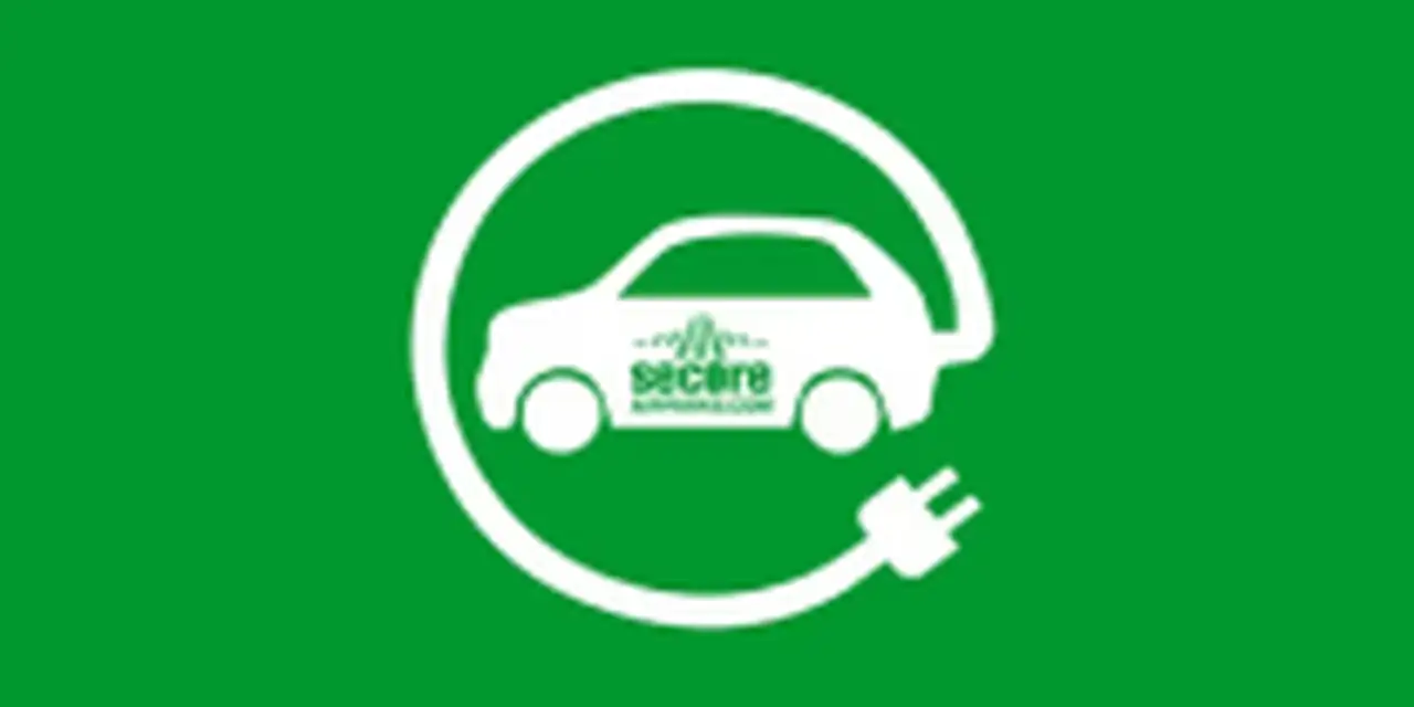 Secure Airparks Green Electric Bay logo