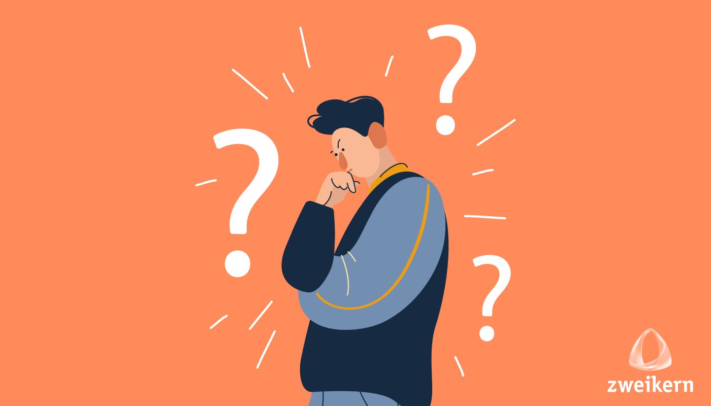 Mann denkt nach - zweikern