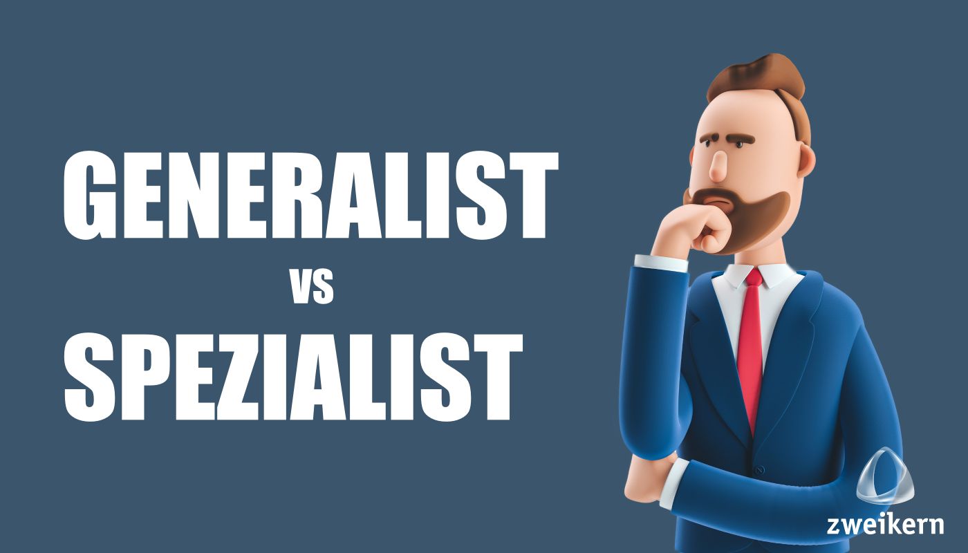 Business Man stellt sich Fragen