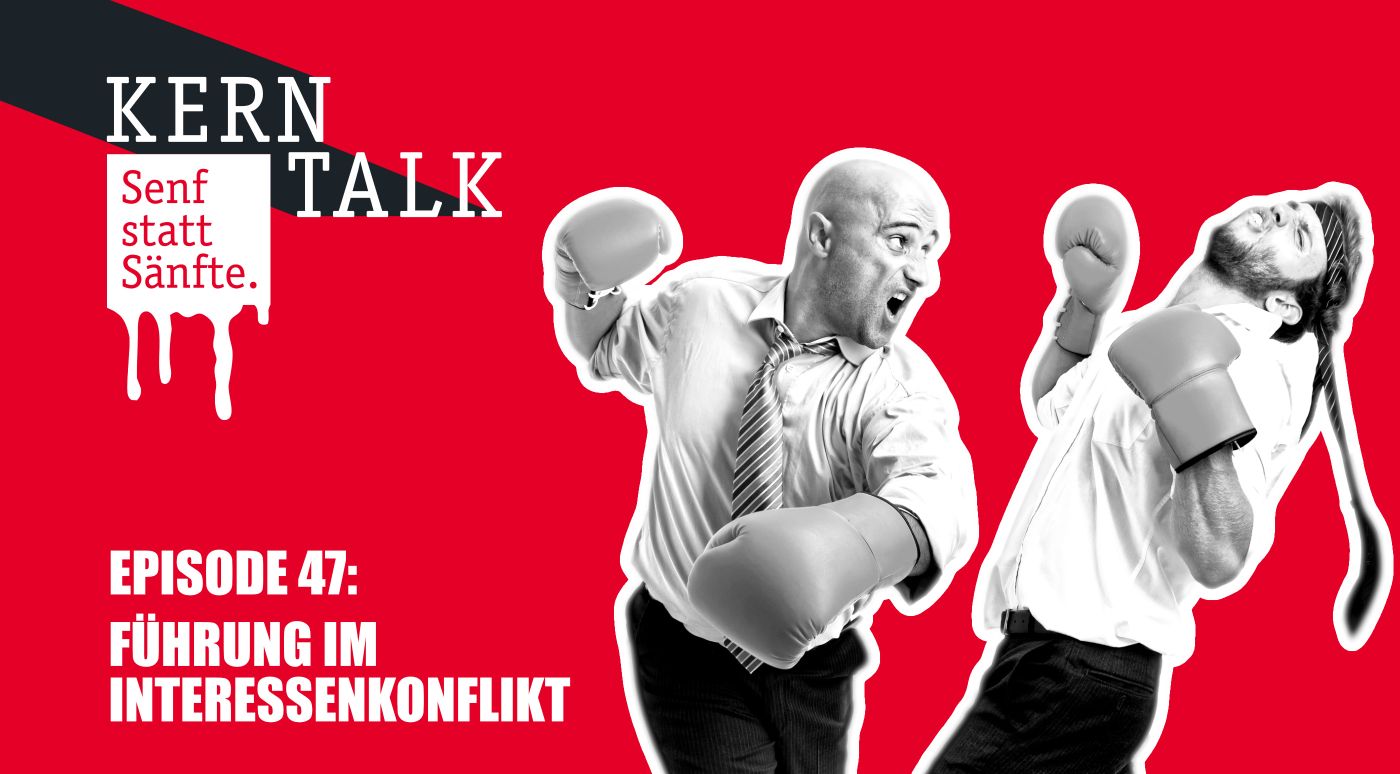 Interessenkonflikt in der Führung - zweikern Senf statt Sänfte