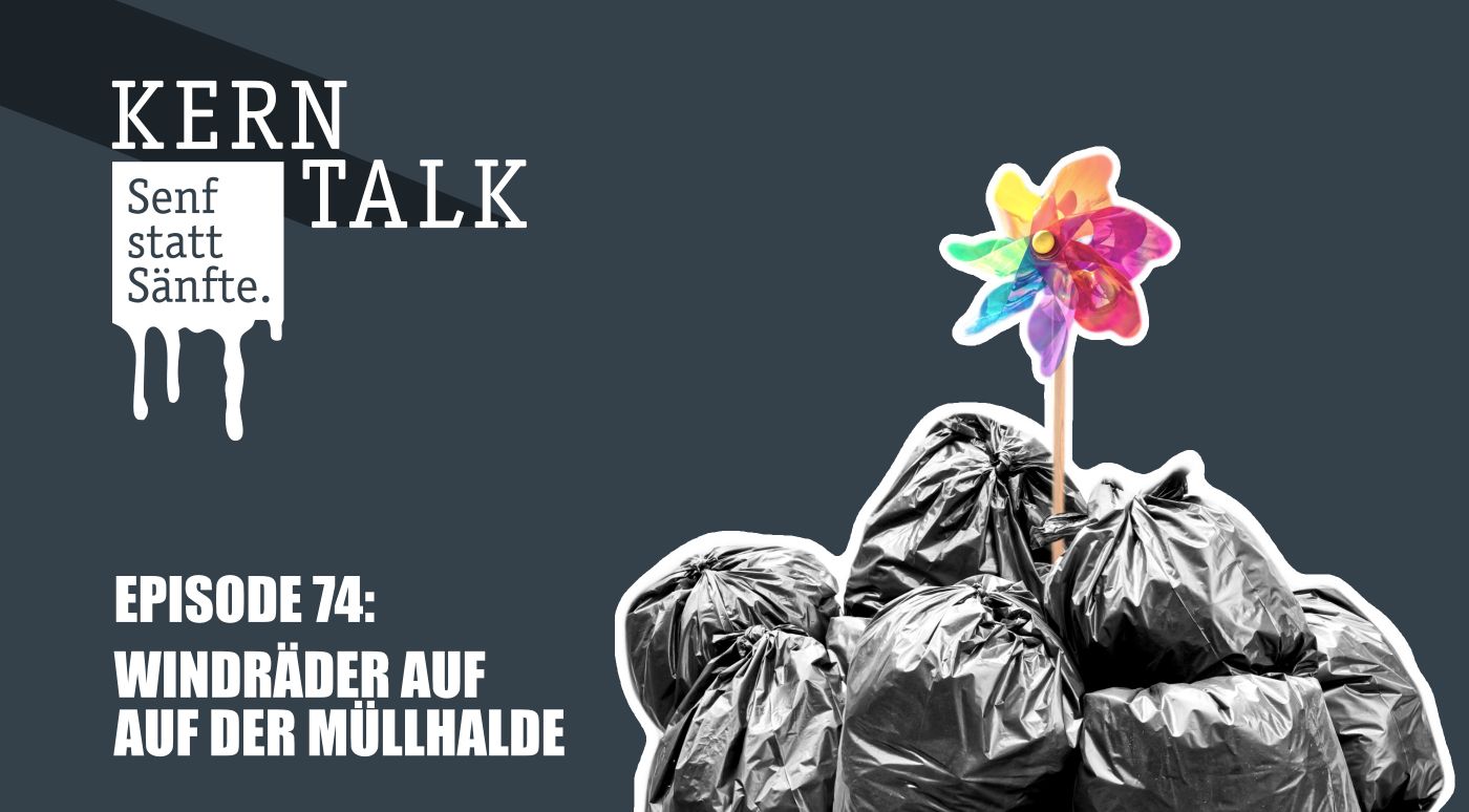 Windrad im Müllberg