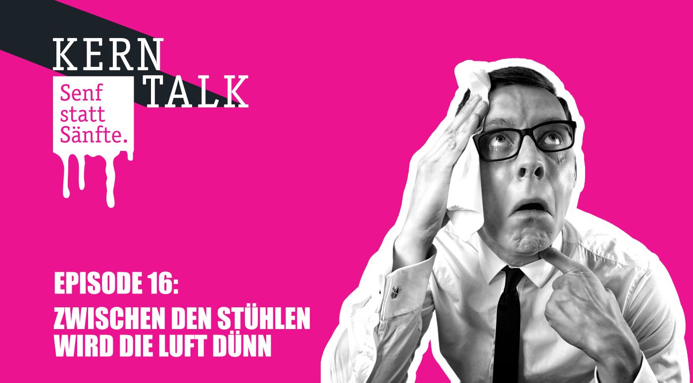 Zwischen den Stühlen wird die Luft dünn - Ziele brauchen einen Rahmen