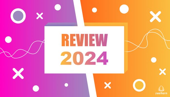 Sign saying "Review 2024"