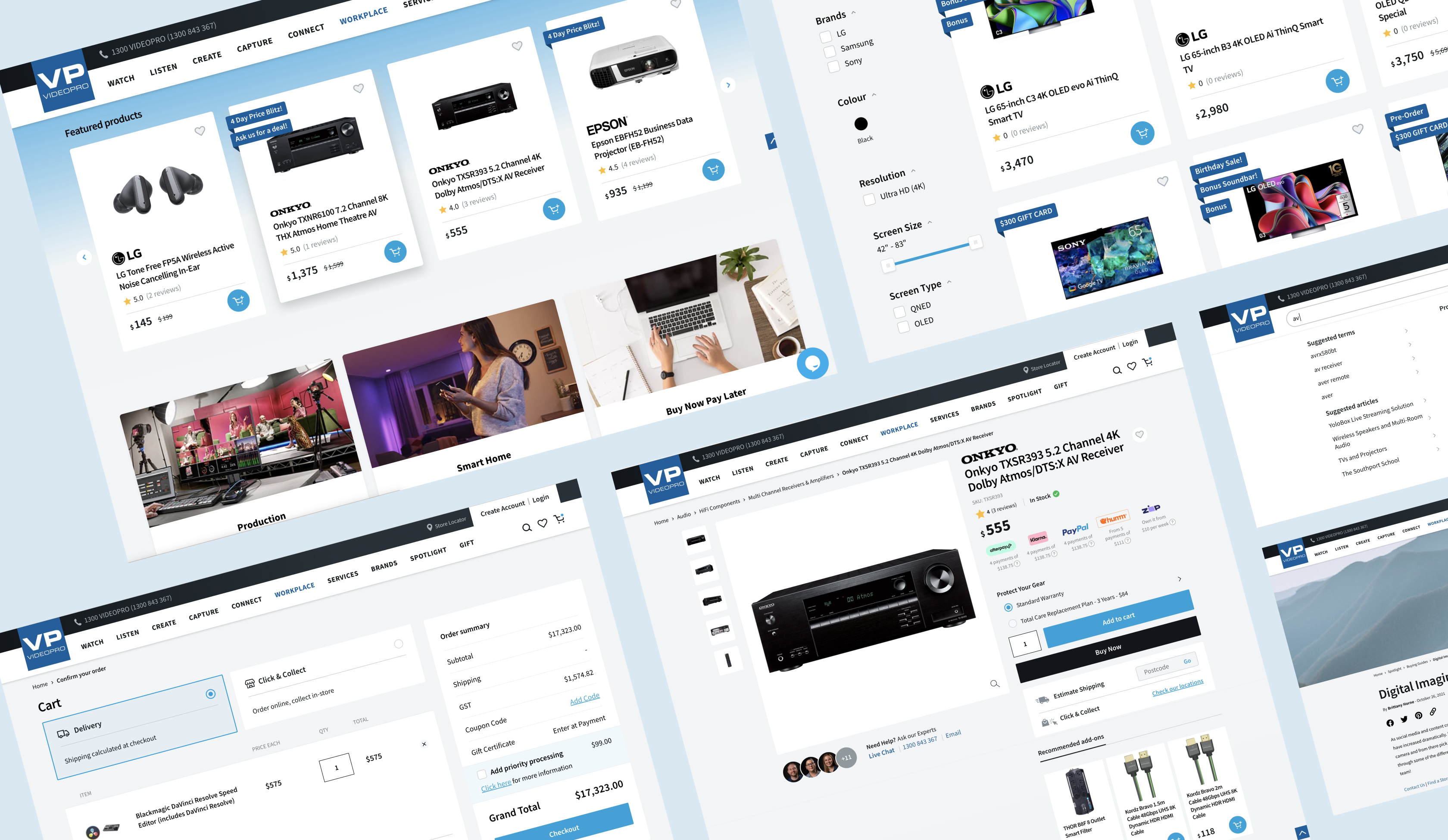 Hello Lisa Headless Ecommerce for Audio Visual Retail | Videopro