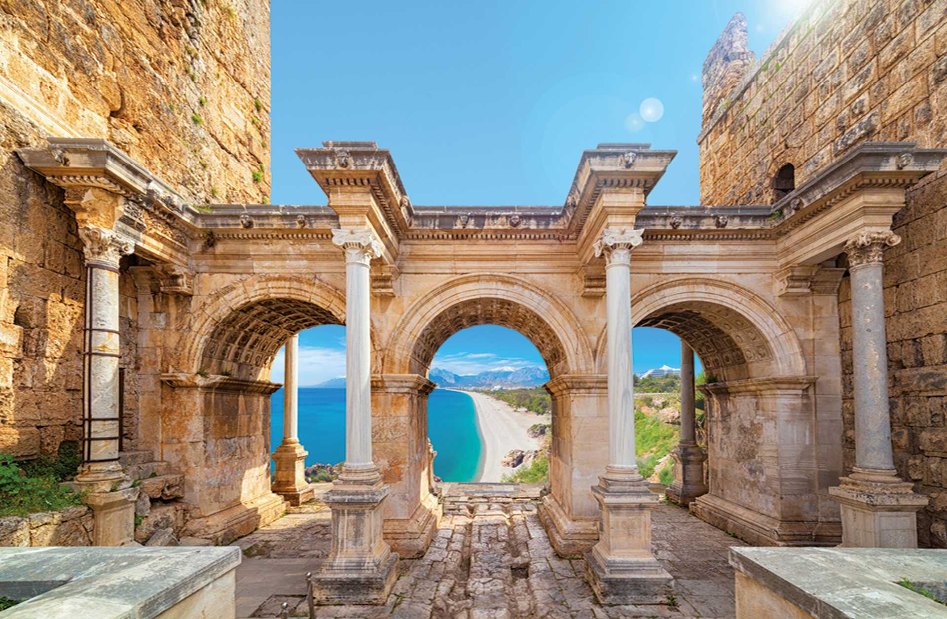 Hadrian's Gate, Antalya, Turkey
