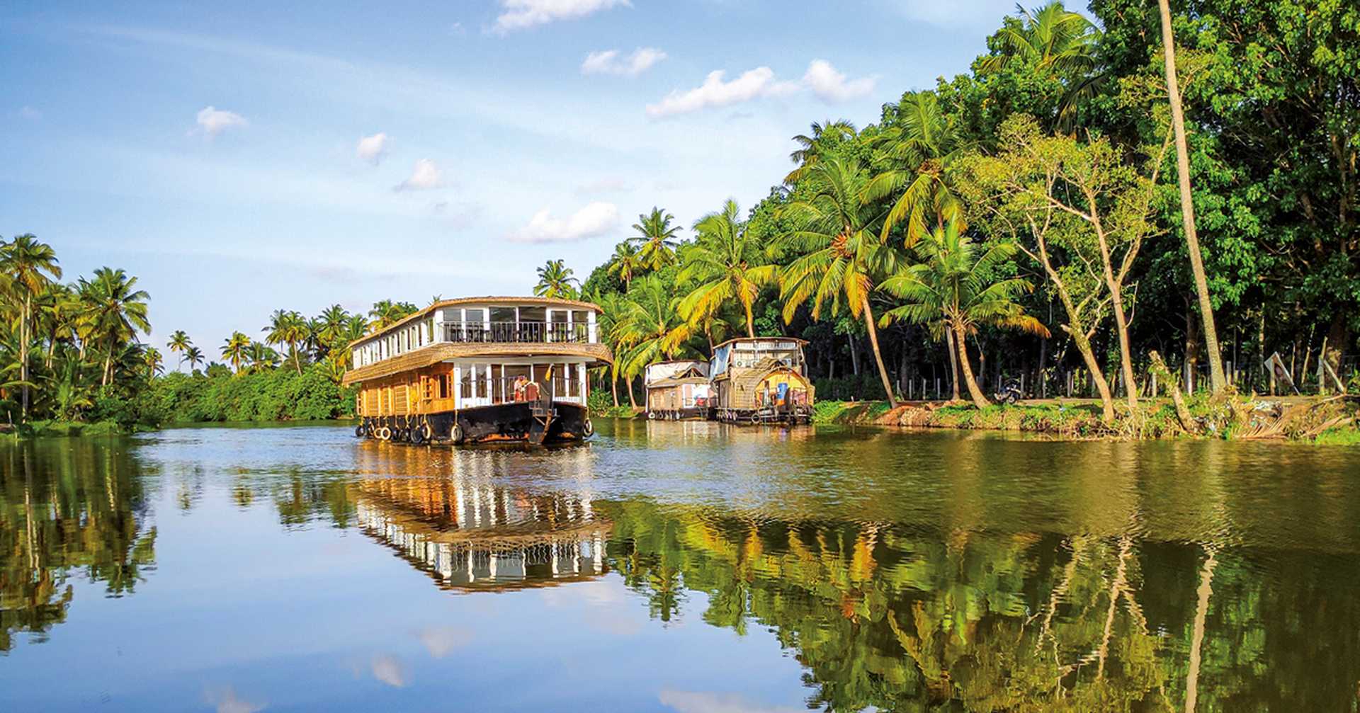 Houseboat in Kerala