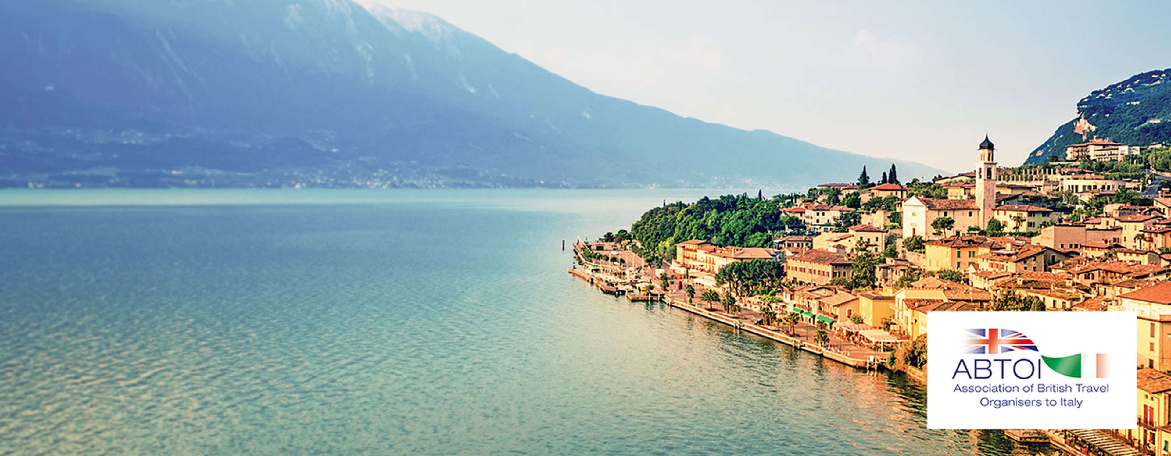 Beautiful Italian Village of Limone on the Garda Lake, Italy