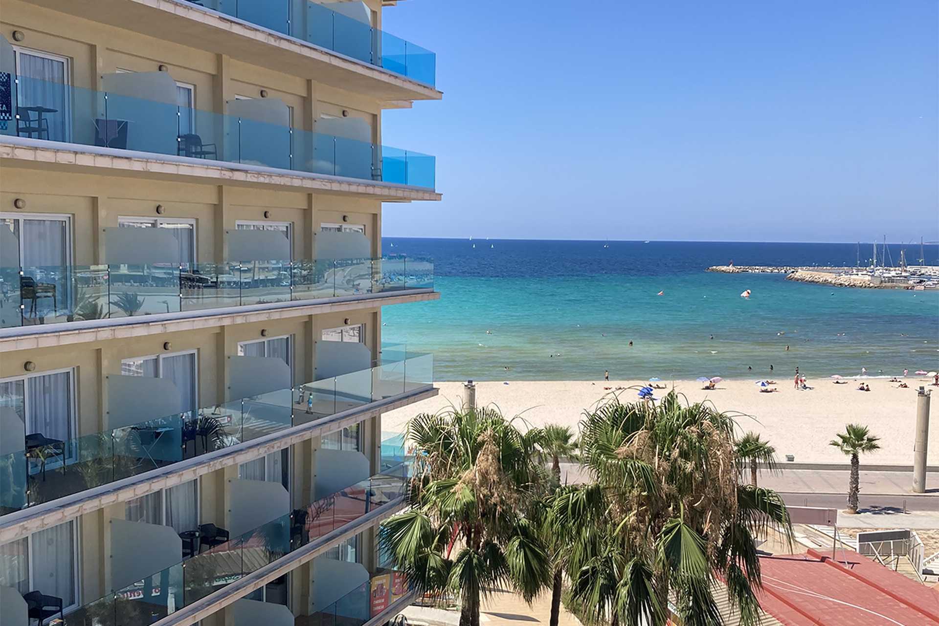 A view from the hotel