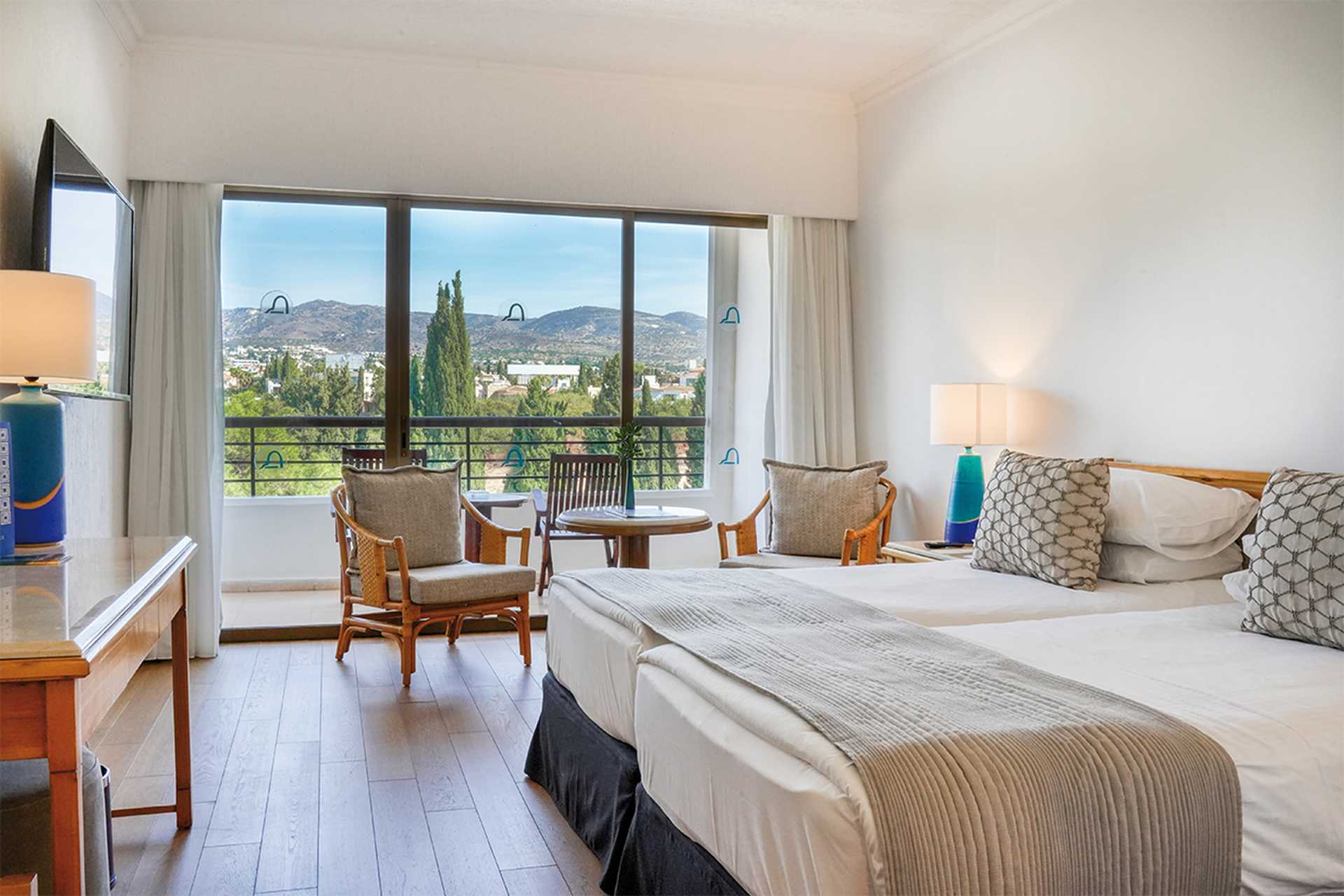 Mountain view room, Coral Beach Hotel, Paphos, Cyprus