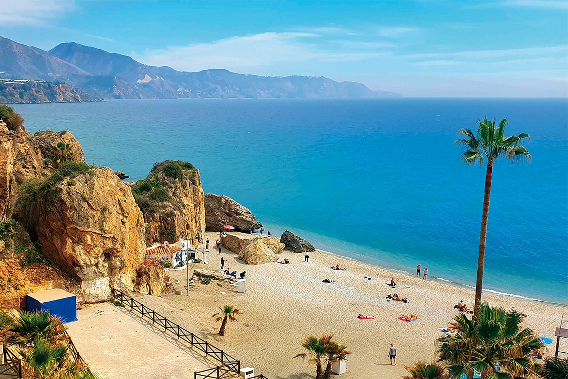 Nerja’s beautiful coastline
