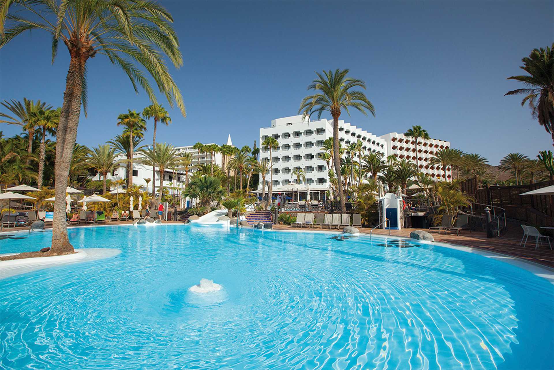 The outdoor swimming pool