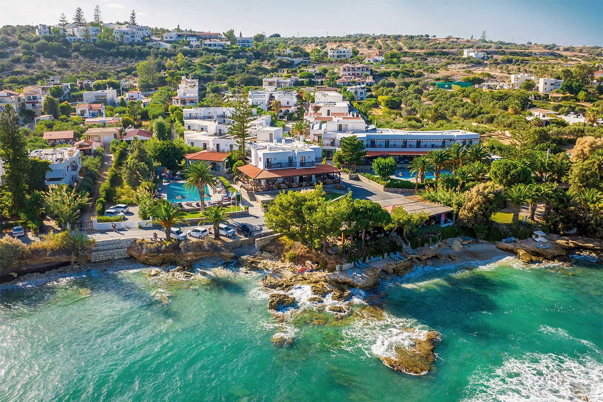 Aerial view of Hersonissos Maris Hotel, Crete