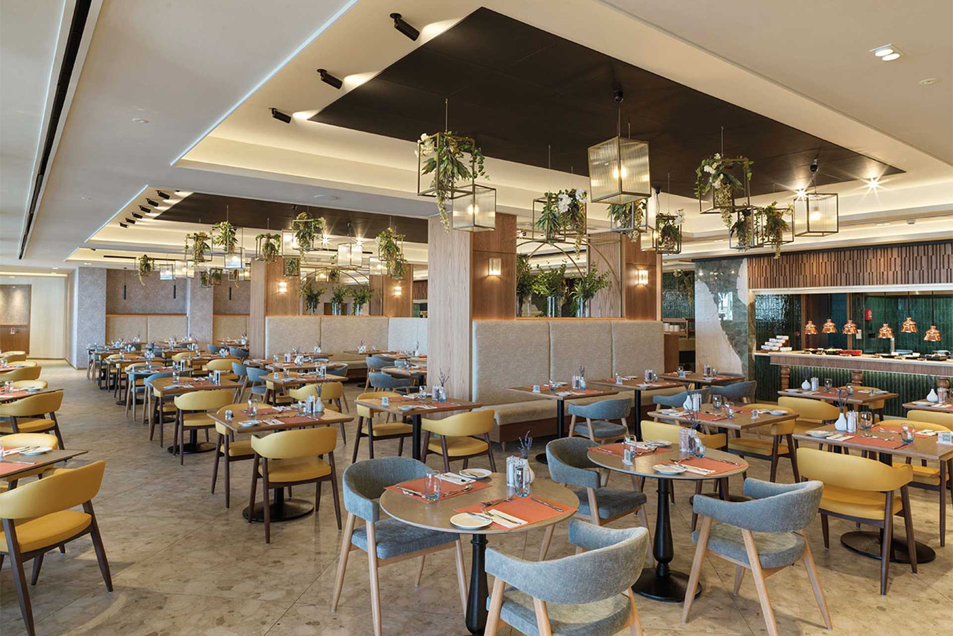 The buffet-style Cafe Royal,  Alexander the Great, Cyprus