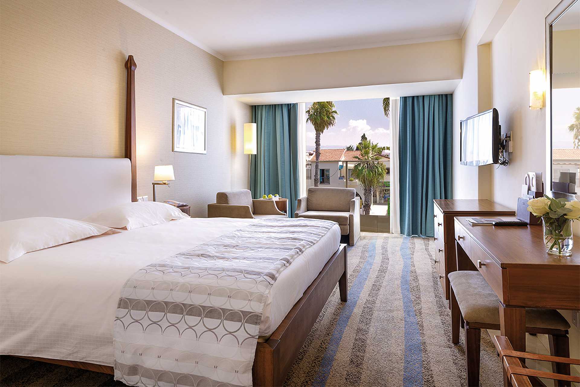 A Deluxe room with an inland view,  Alexander the Great, Cyprus