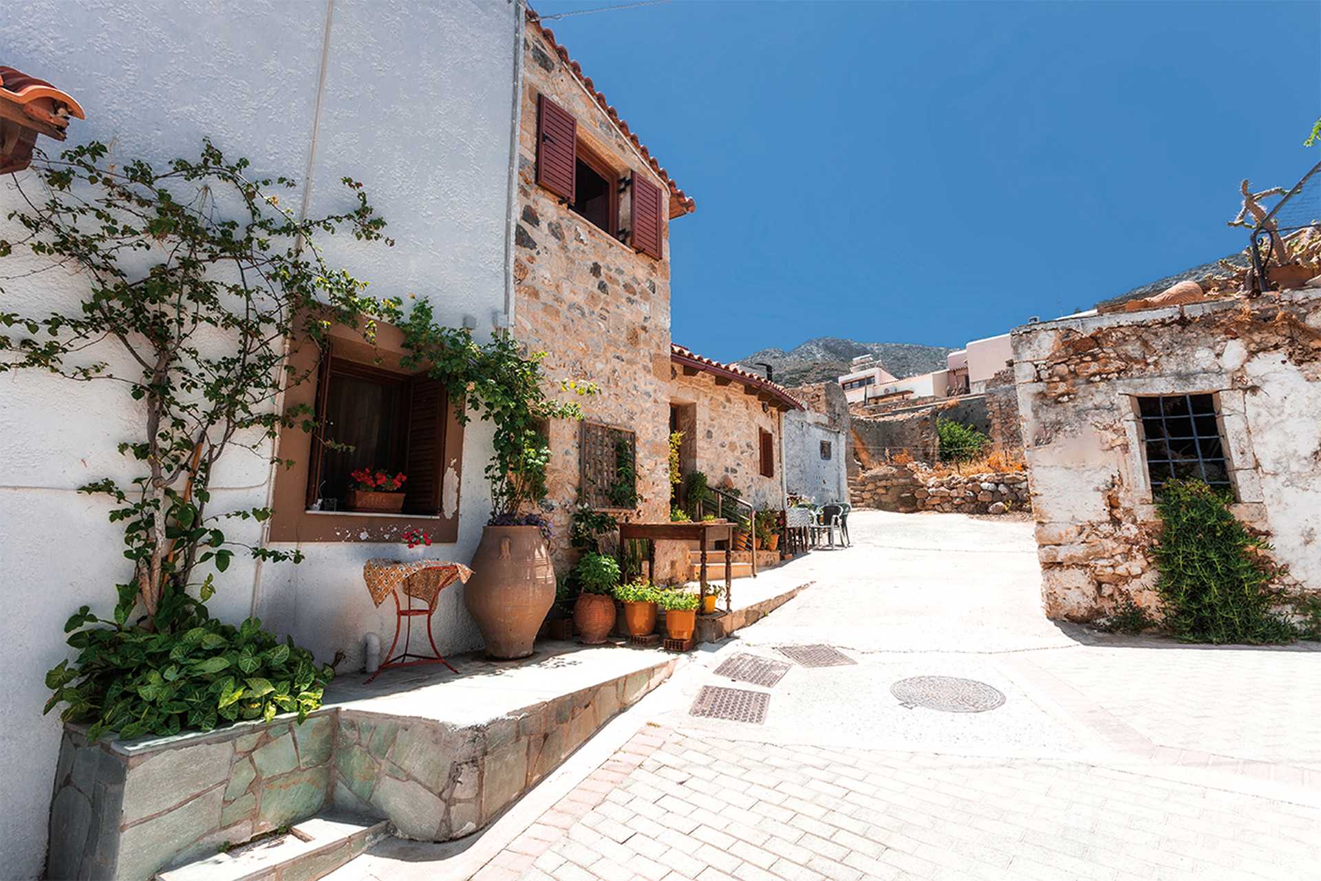 Koutouloufari village, Crete, Greece