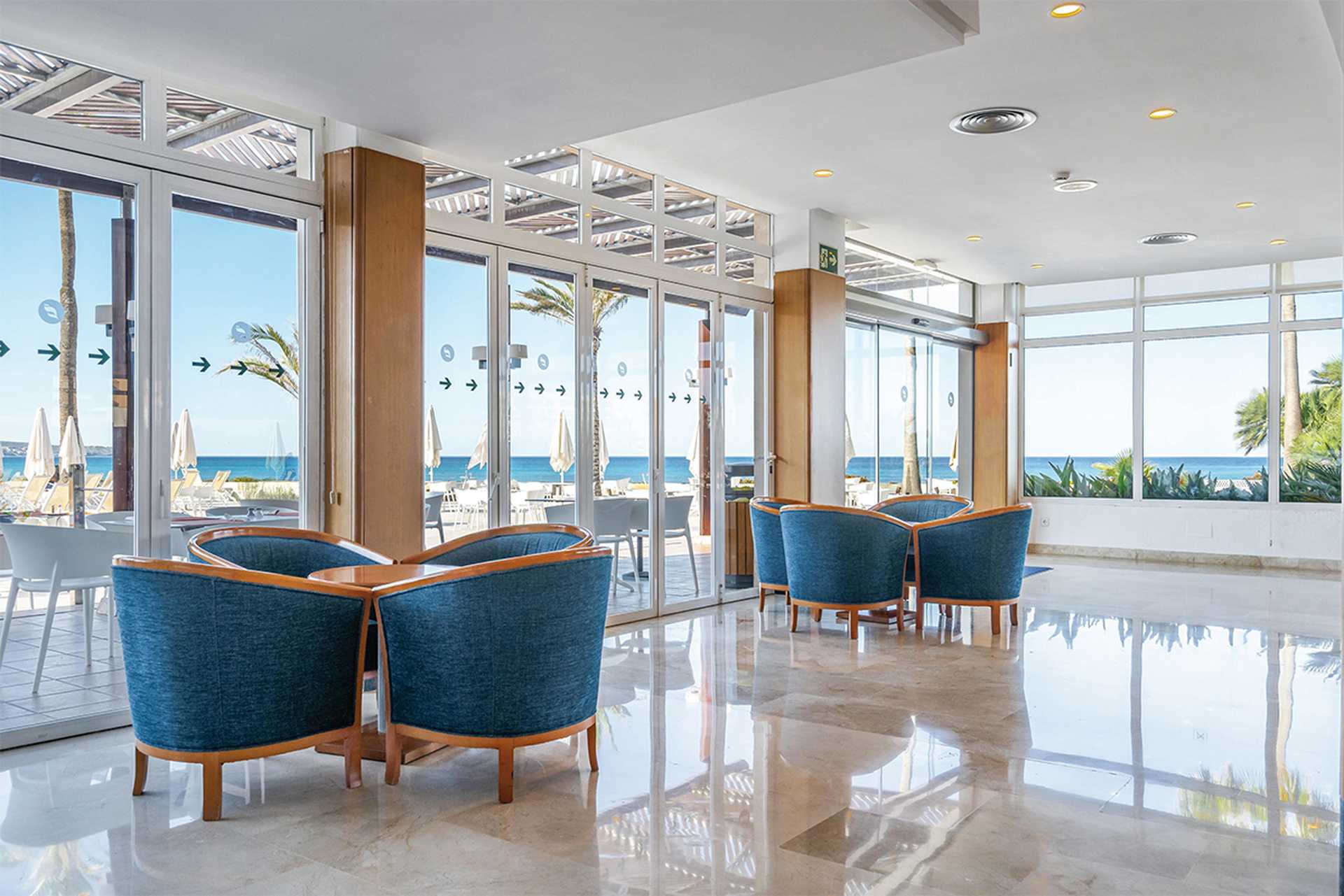 The lobby