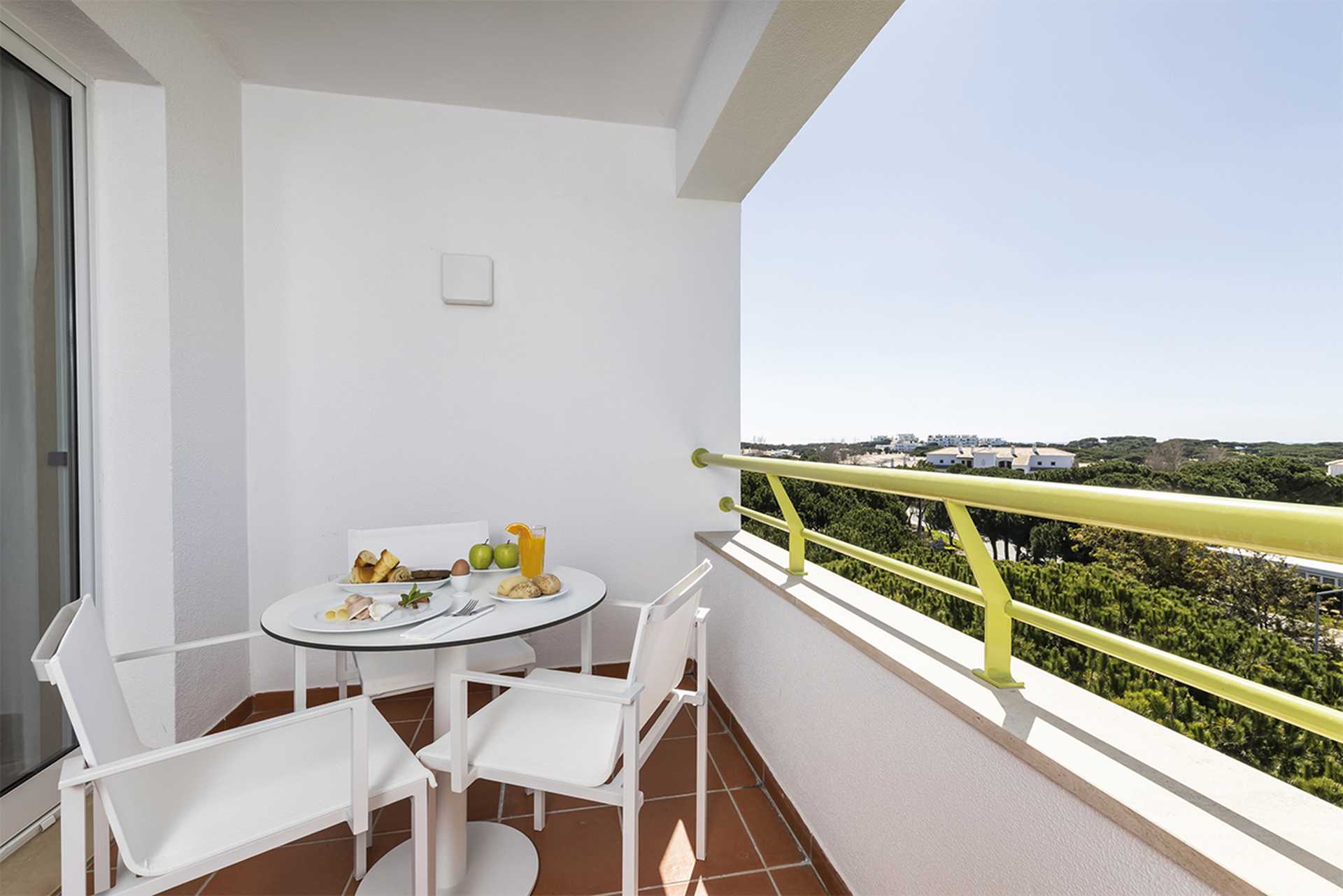 A standard apartment balcony