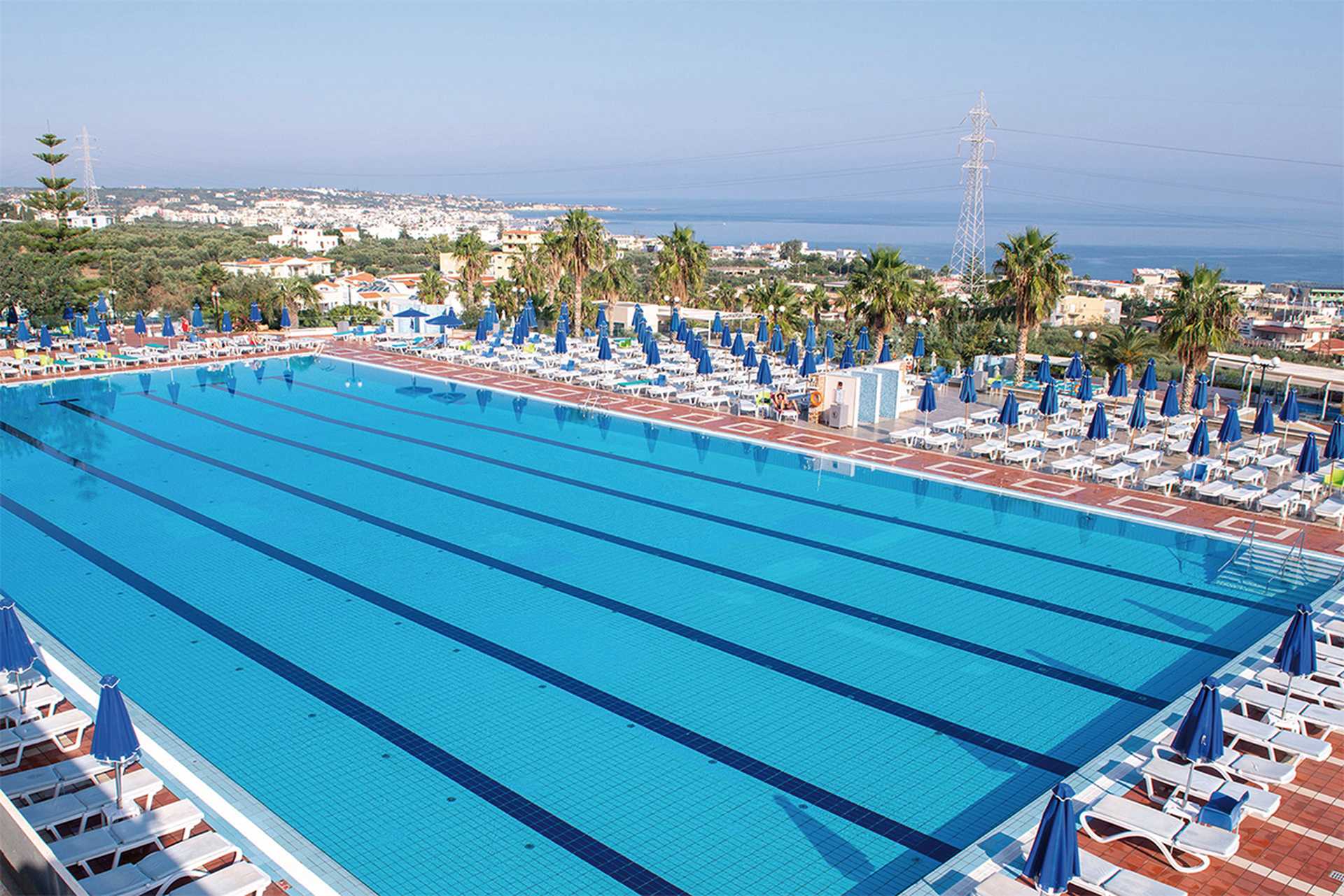 The Olympic-size pool, Imperial Belvedere Resort