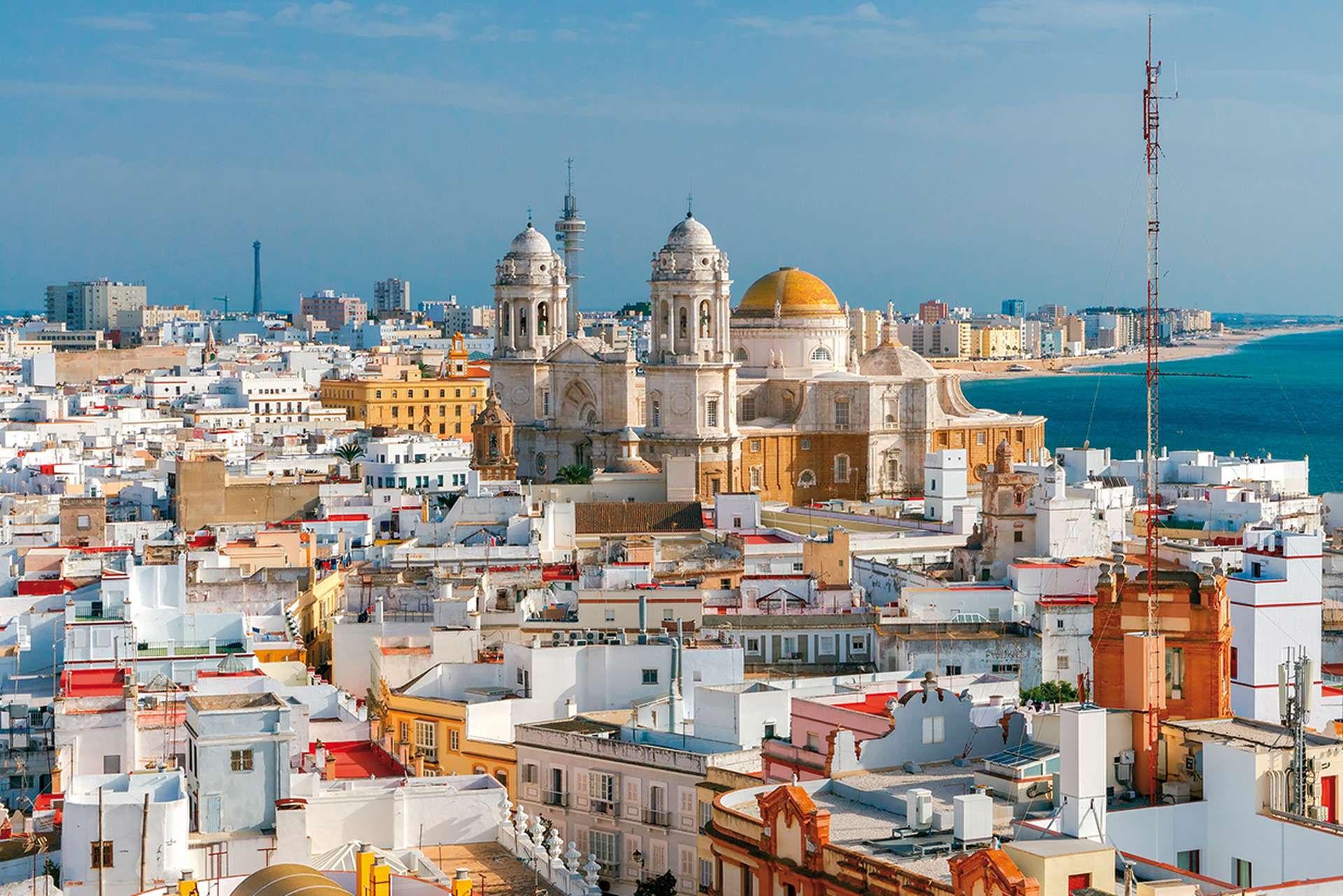 Cadiz skyline, Spain