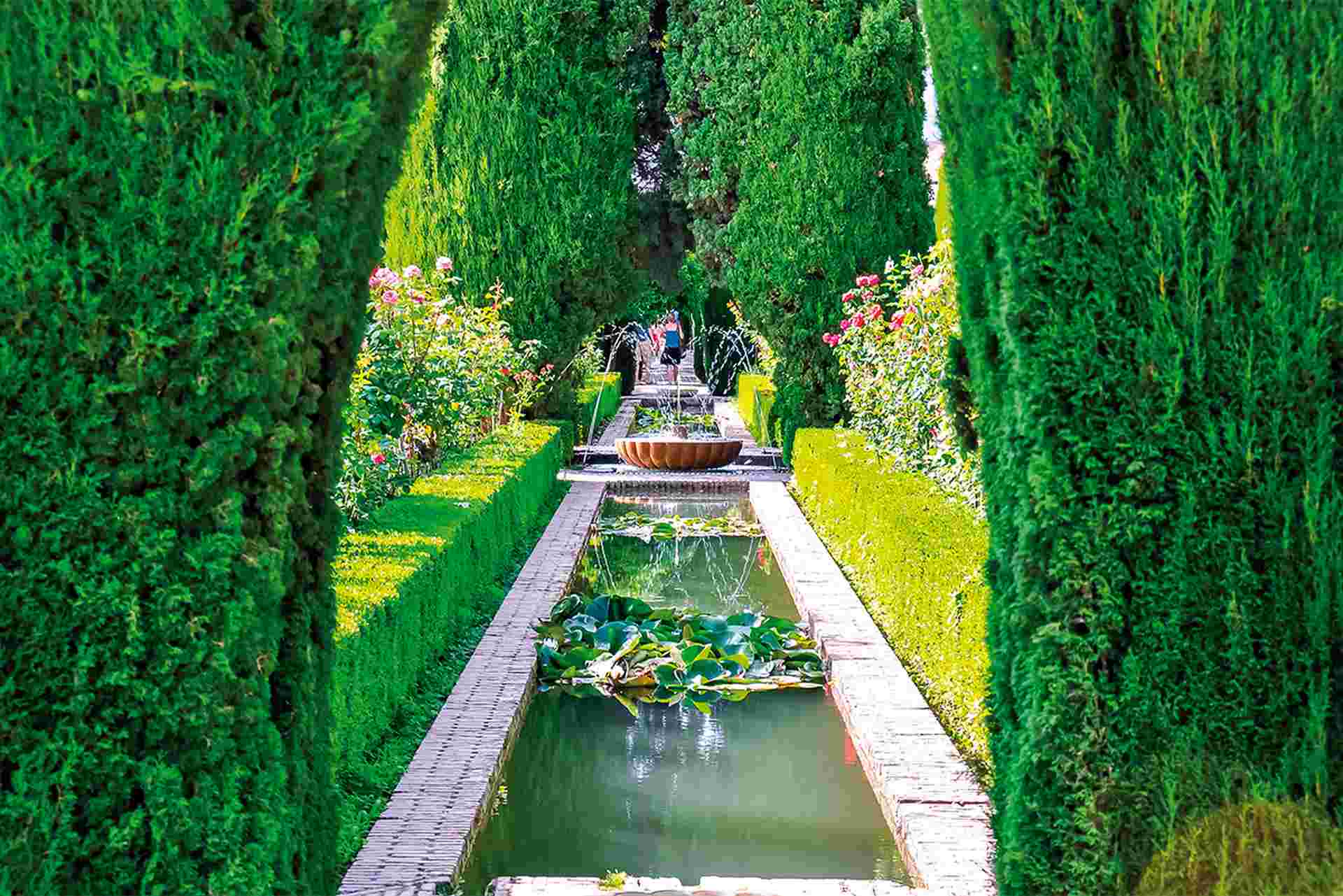Generalife gardens, Granada