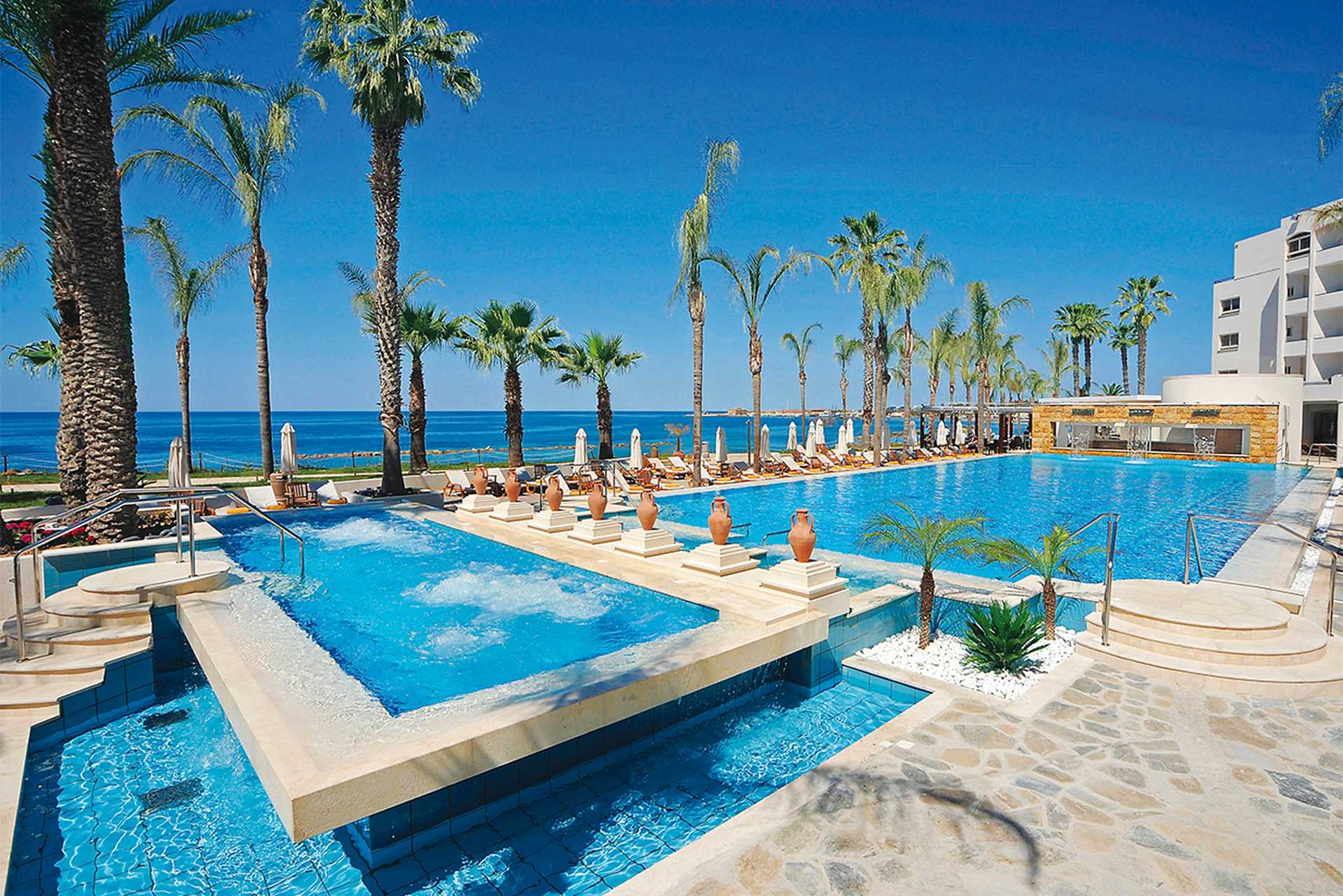 The outdoor swimming pool,  Alexander the Great, Cyprus