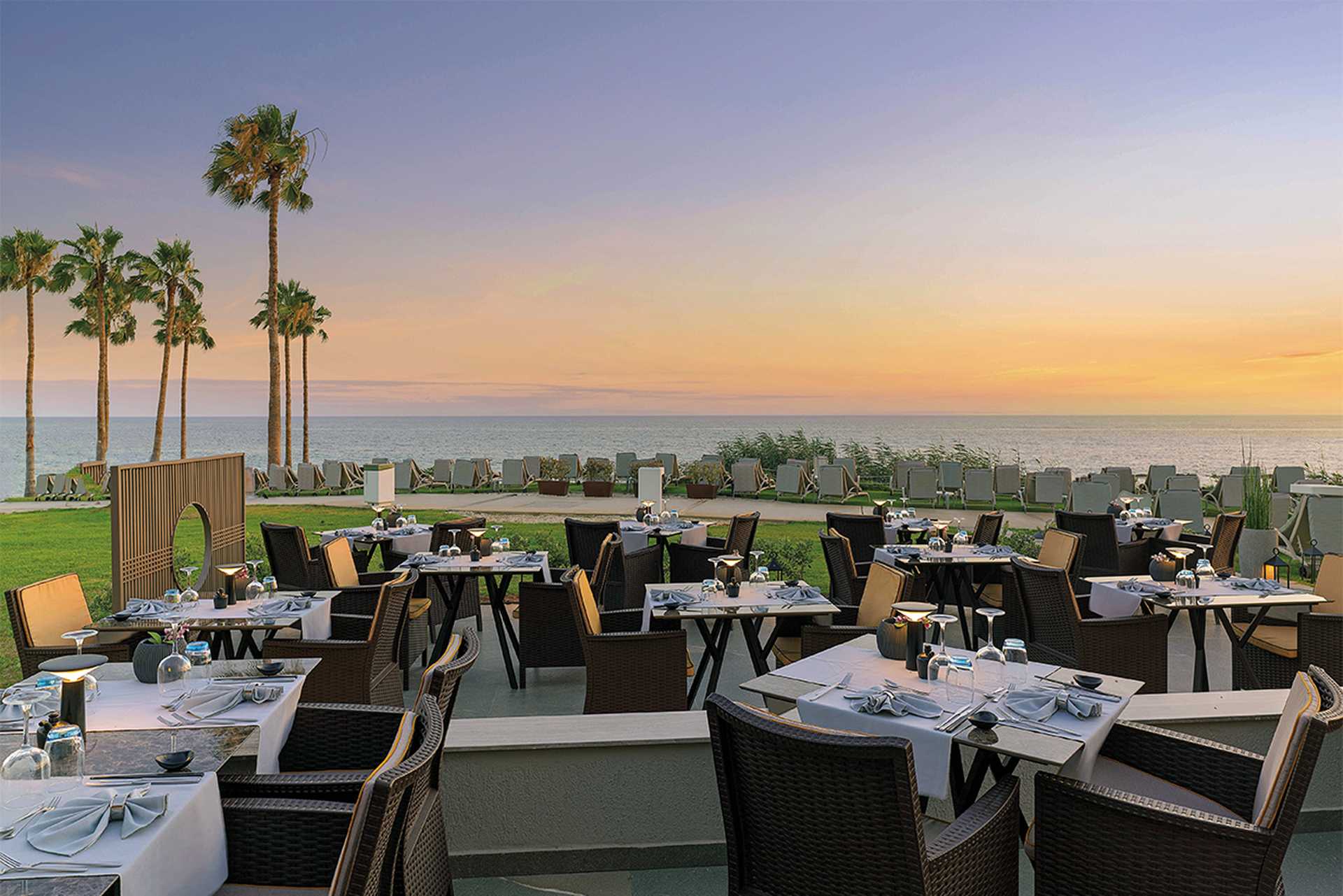 The à la carte Pan Asian restaurant,  Alexander the Great, Cyprus