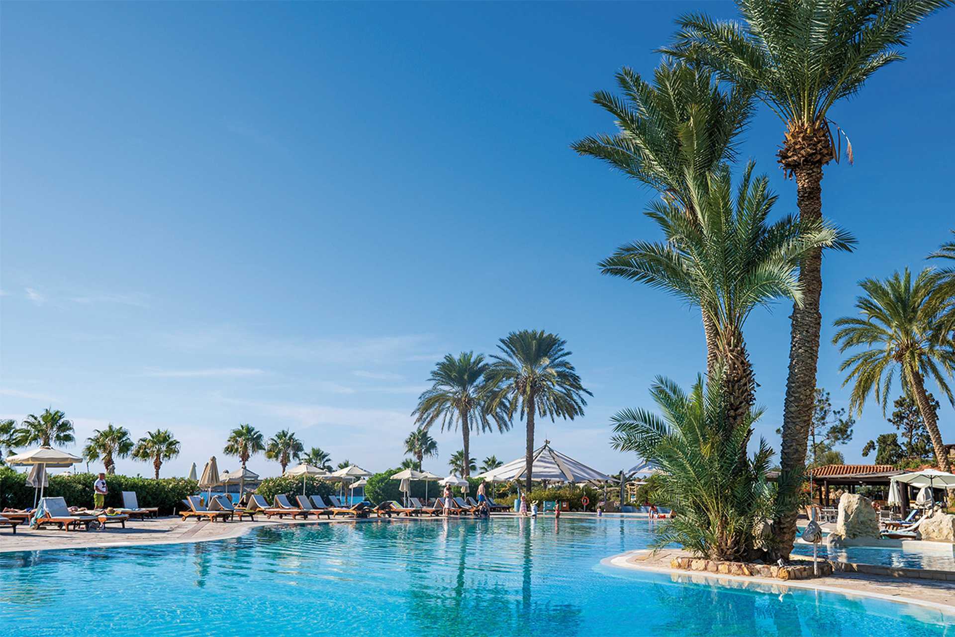 Outdoor pool, Coral Beach Hotel, Paphos, Cyprus