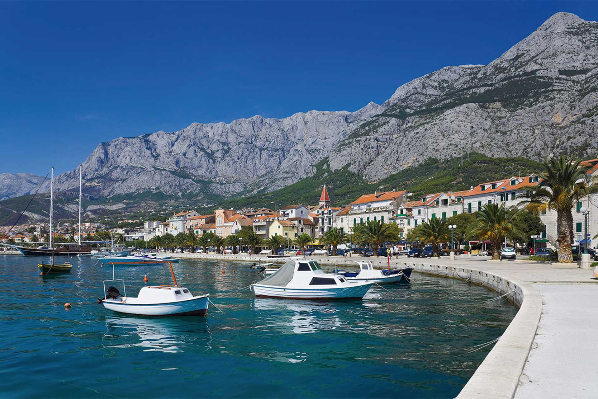 Makarska promenade