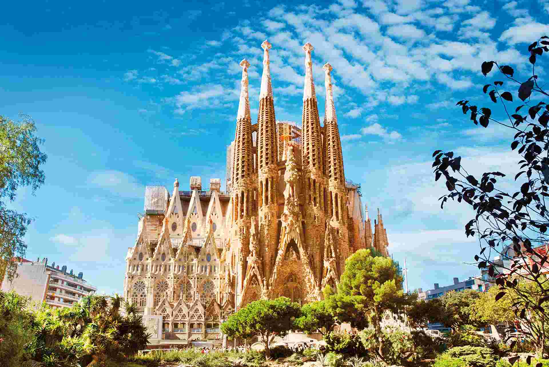Sagrada Familia Cathedral in Barcelona