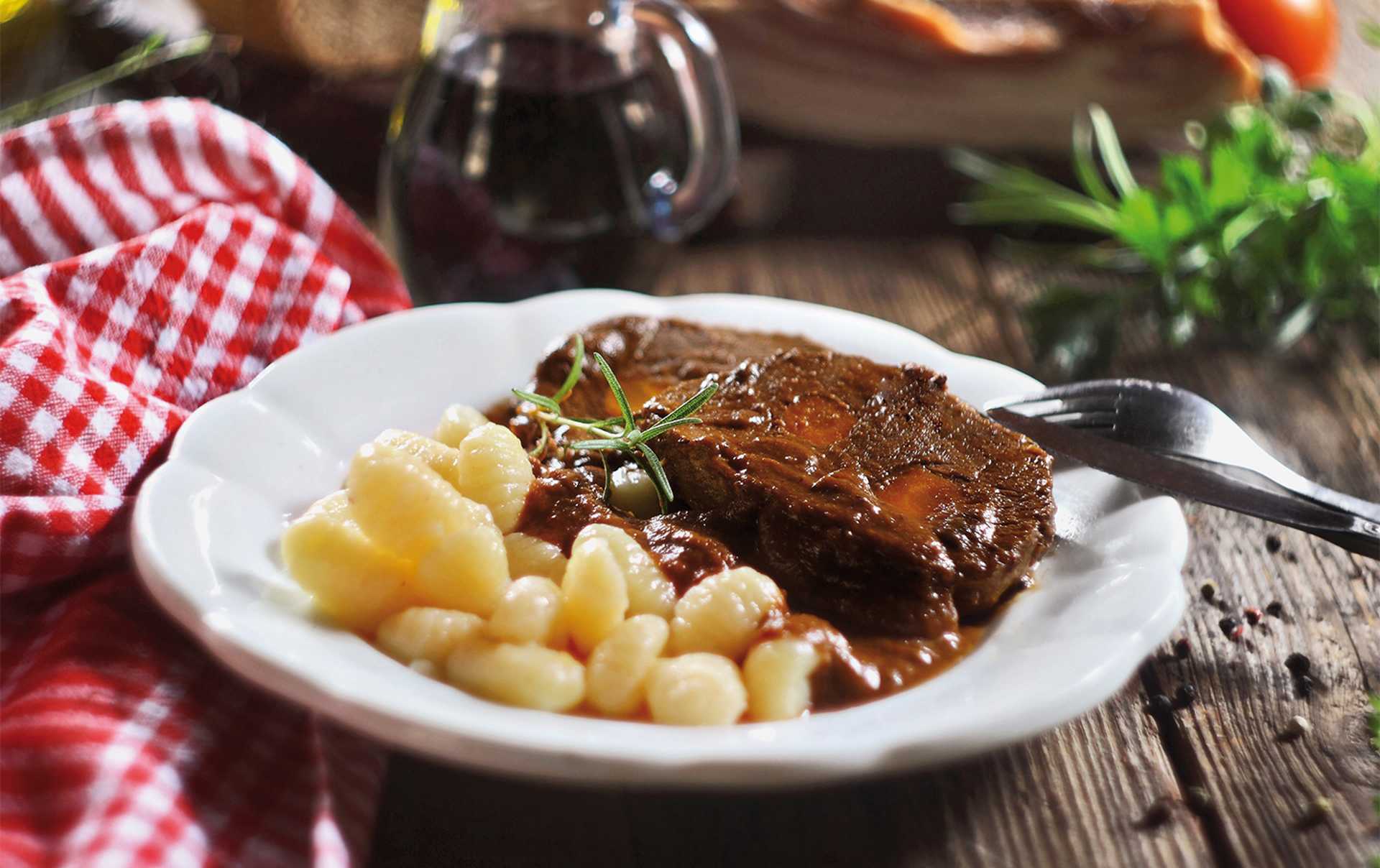 Pašticada with njoke