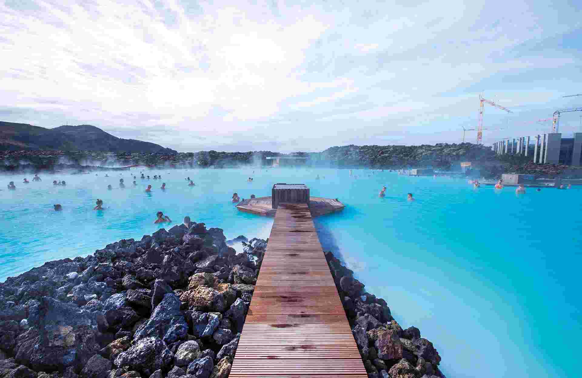The Blue Lagoon geothermal spa is one of the most visited attractions in Iceland