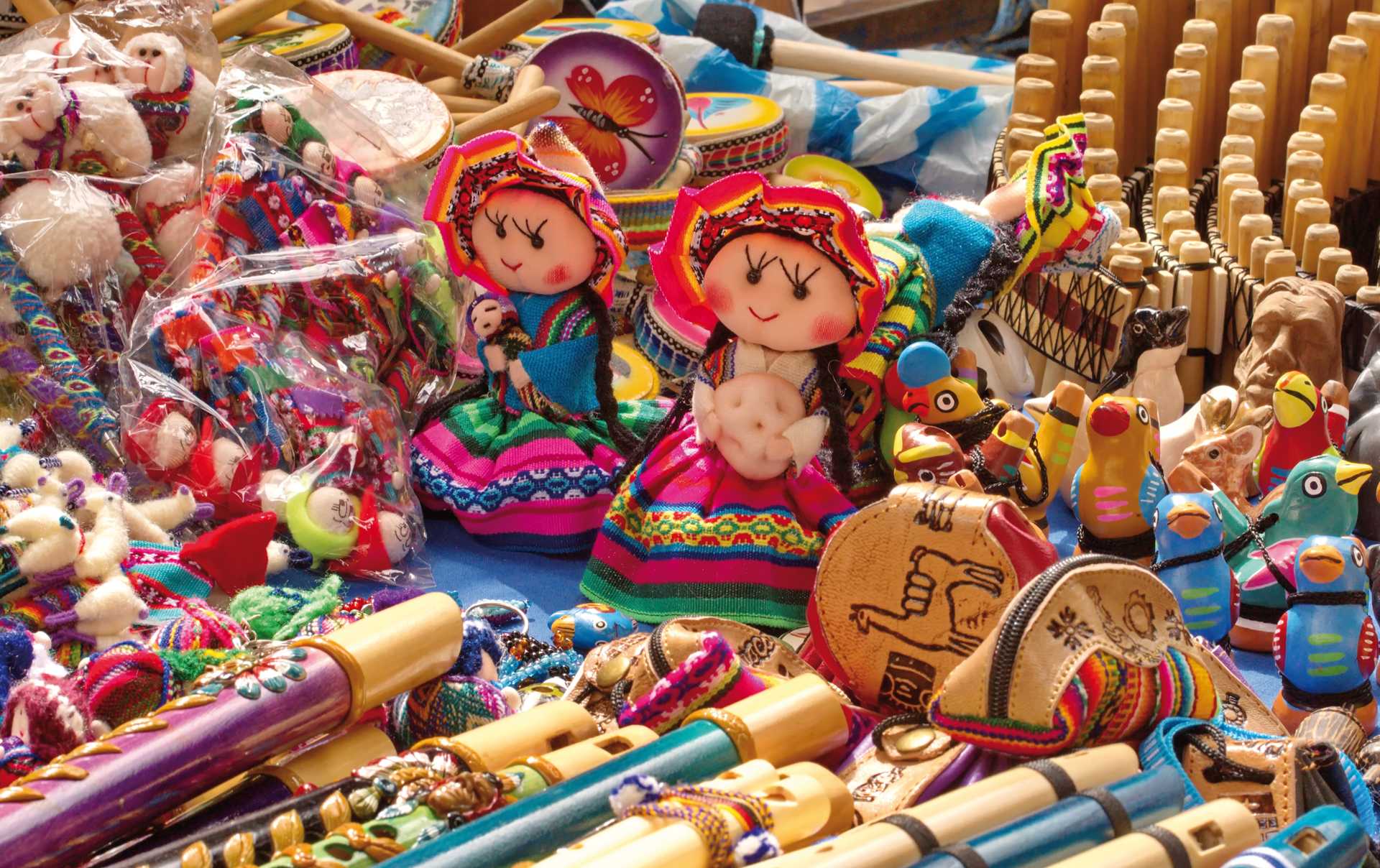 Craft market, Otavalo