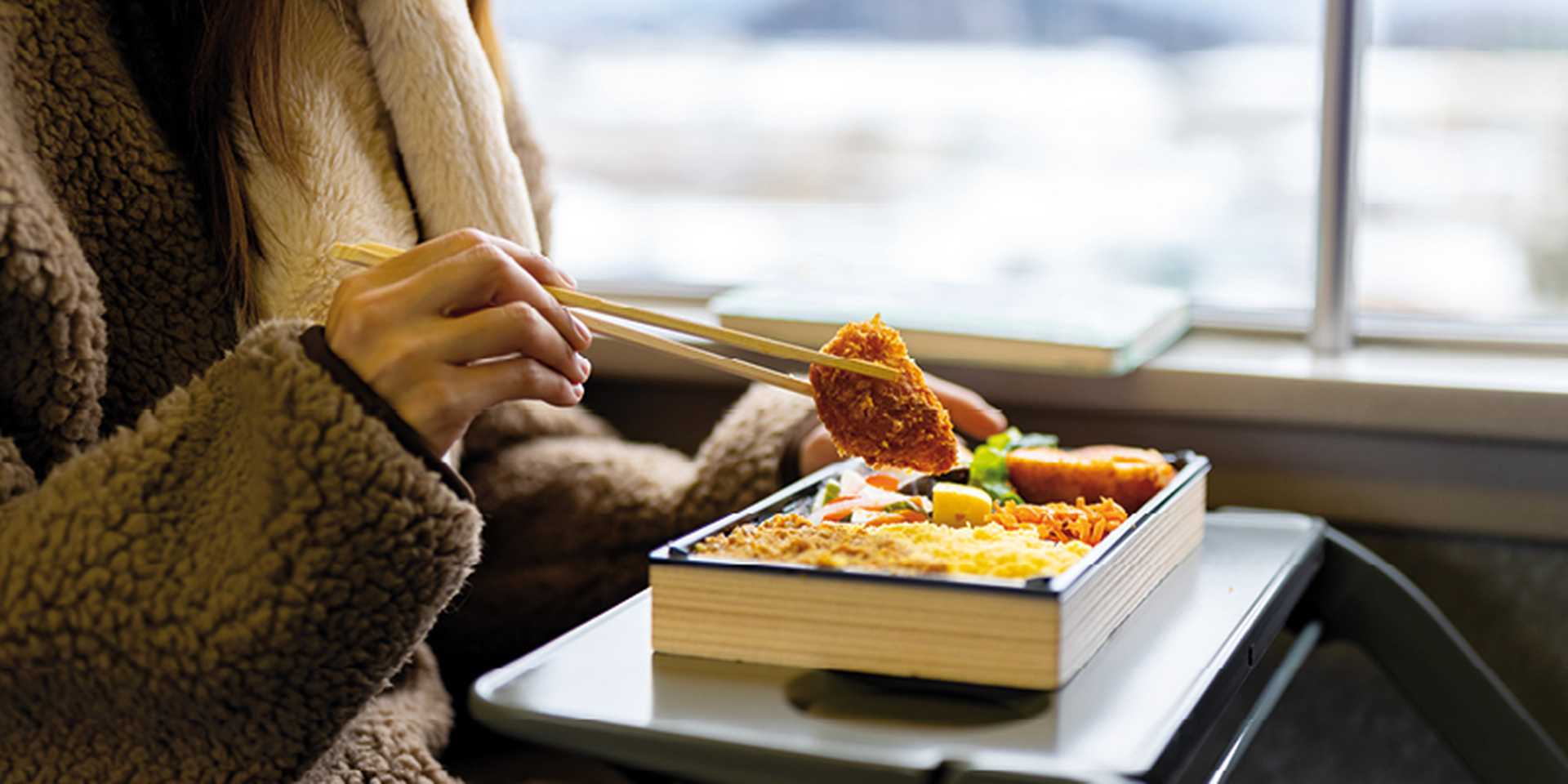Bento box packed lunch