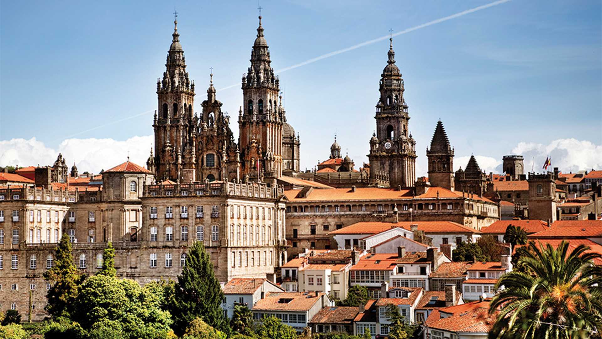 Cathedral of Santiago de Compostela in Santiago de Compostela